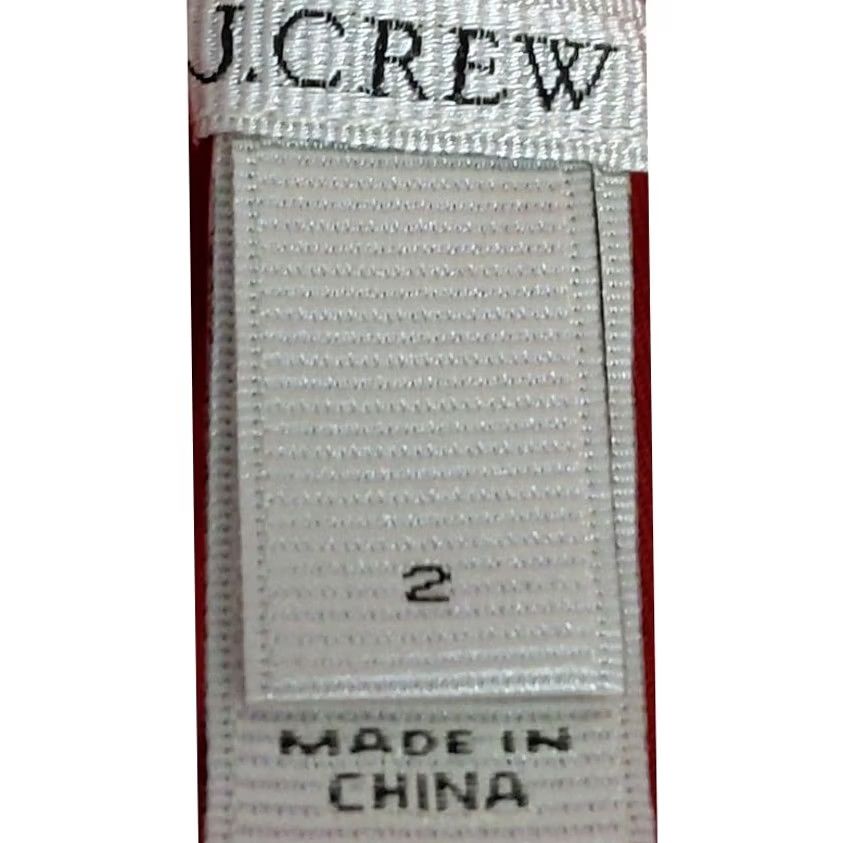 J.Crew J.Crew Skirt Women Size 2 Red Wool Blend Lined Solid Size 26" / US 2 / IT 38 - 4 Thumbnail