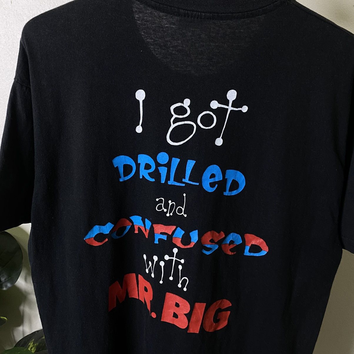 Band Tees 1990s Mr. Big Drilled And Confused Tour Band T Shirt Size US L / EU 52-54 / 3 - 7 Thumbnail