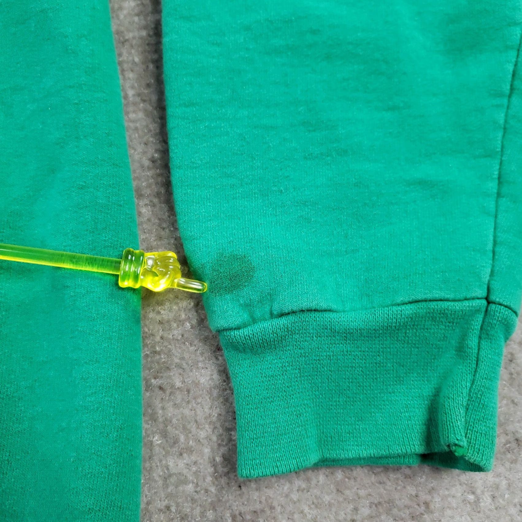 Hanes VINTAGE Hanes Sweatshirt Mens Small Green Cotton Crewneck Pullover Y2K - Shirt, Mens, Size S, Green, Cotton, Pullover, Crew Neck, Long Sleeve Size US S / EU 44-46 / 1 - 7 Thumbnail