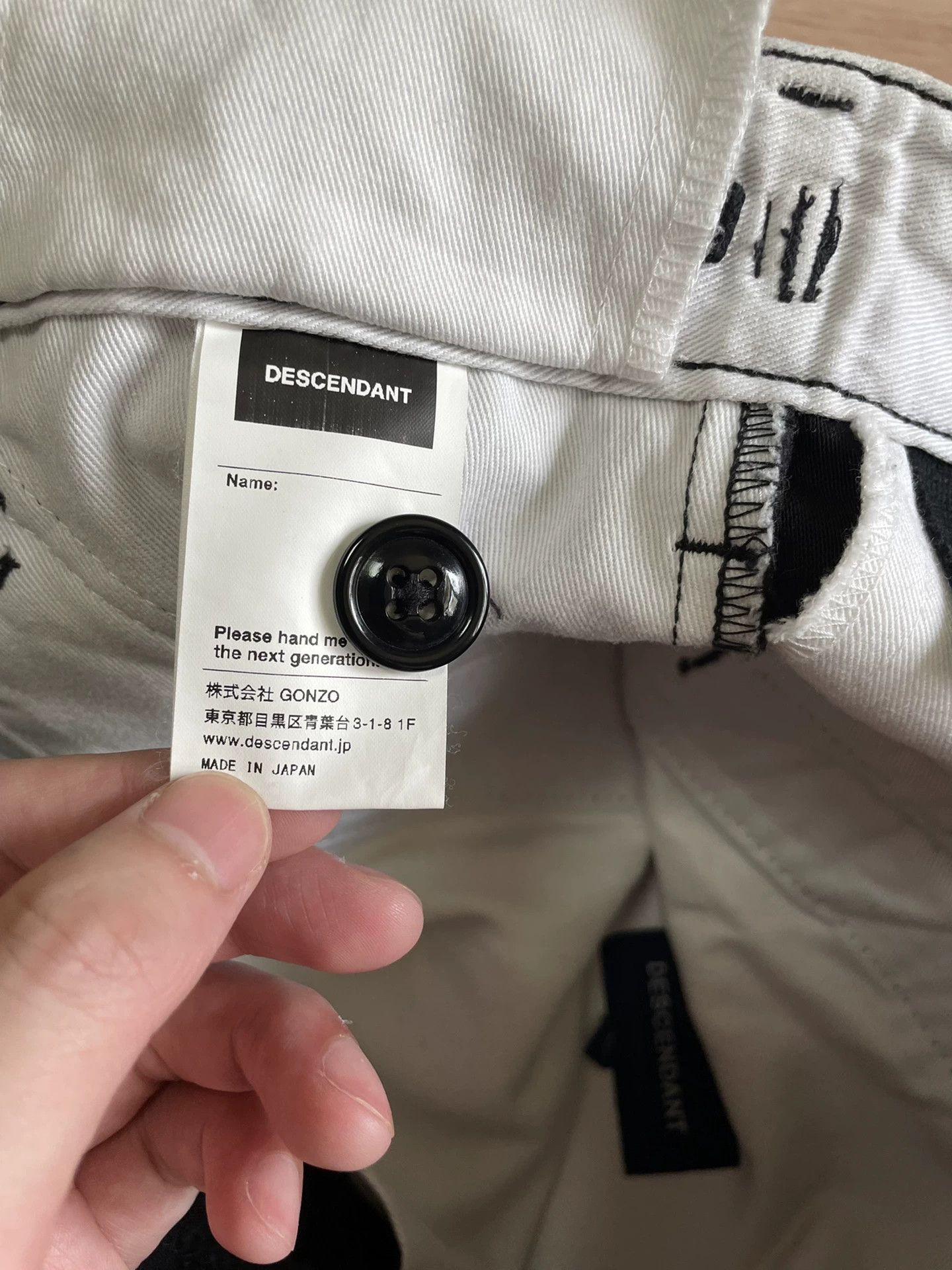 Descendant DESCENDANT D-65M Satin Short 17SS Military Waist40 Size US 29 - 8 Thumbnail