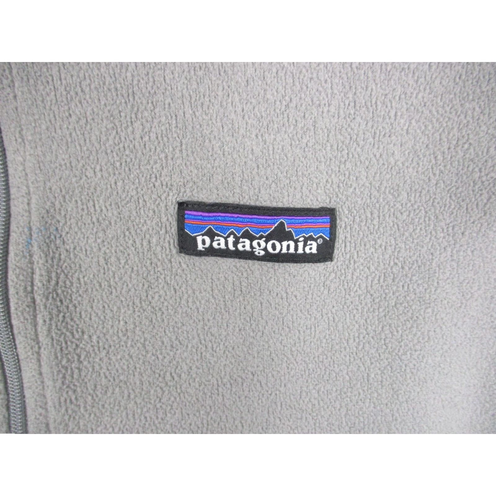 Patagonia Patagonia Pullover Sweater 1/4 Zip Fleece Gray Logo Womens XL Pullover Mock Neck Regular] Size XL / US 12-14 / IT 48-50 - 2 Thumbnail