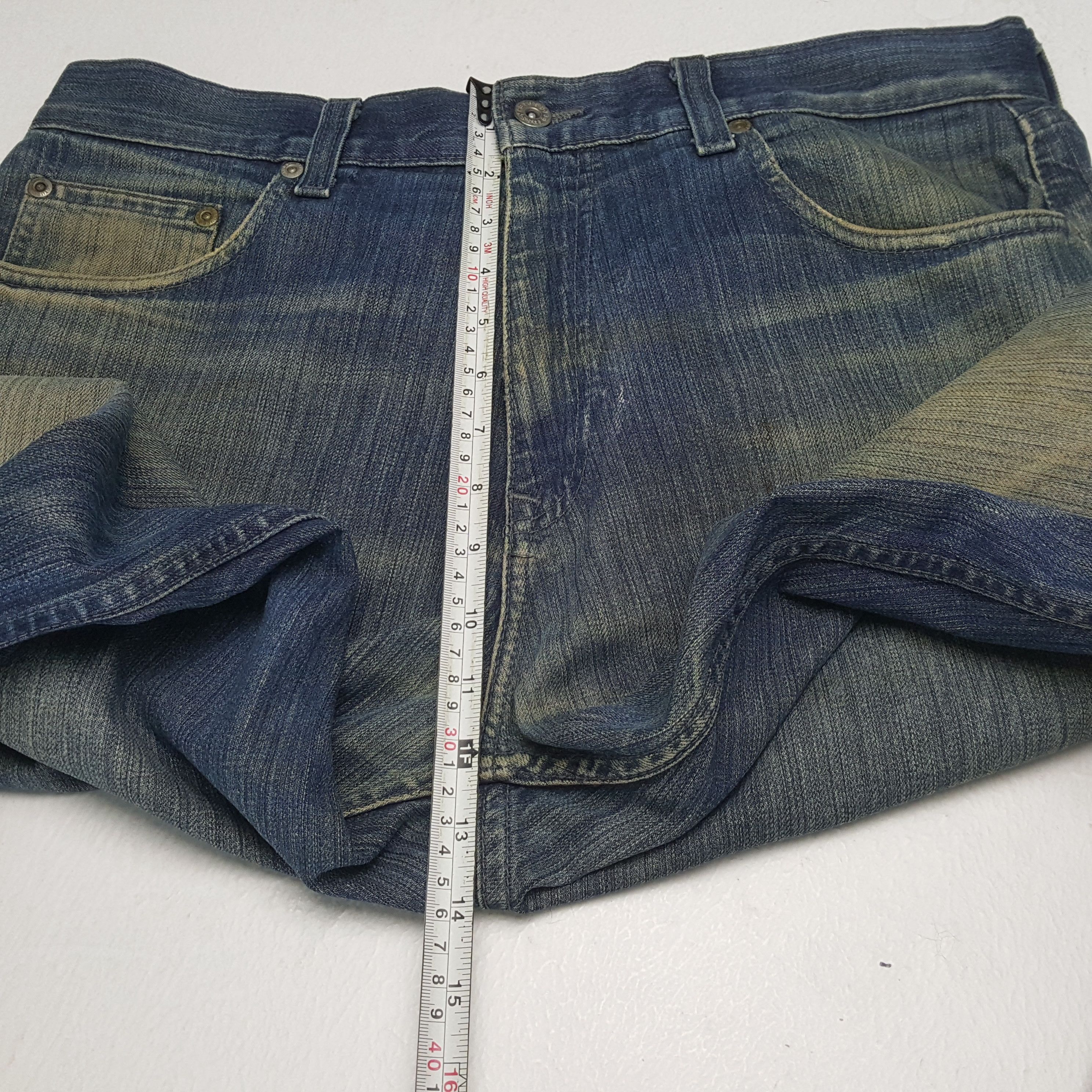 Stussy × Vintage Vintage STUSSY Streetwear Skateboard Logo Custom Style Jean Size US 33 - 8 Thumbnail