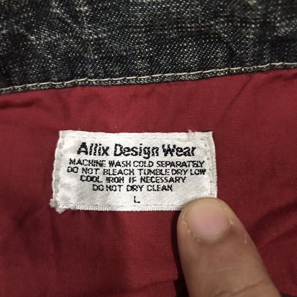 Designer × Vintage ALLIX DESIGN WEAR Size L / US 10 / IT 46 - 12 Thumbnail