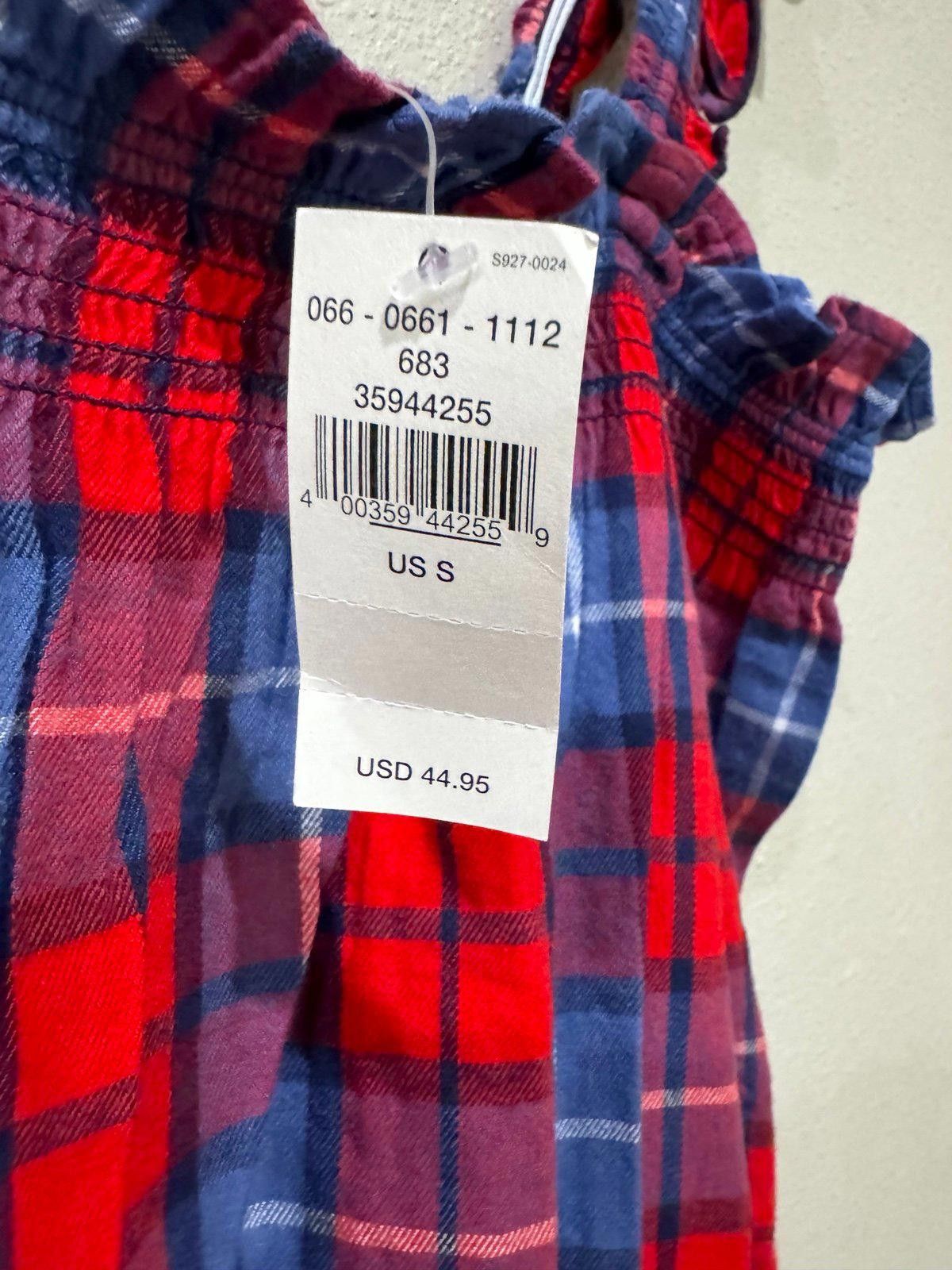 American Eagle Outfitters NWT American Eagle Plaid Romper Size S / US 4 / IT 40 - 3 Thumbnail