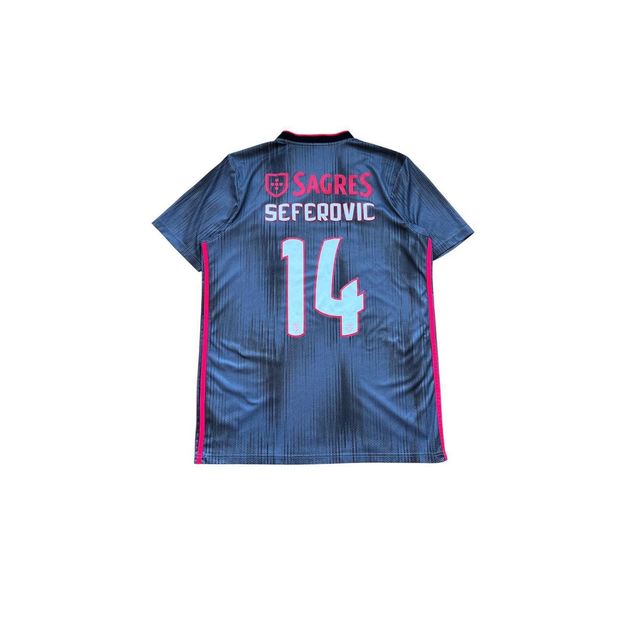 2019/20 BENFICA #14 SEFEROVICH AWAY SOCCER FOOTBALL JERSEY L