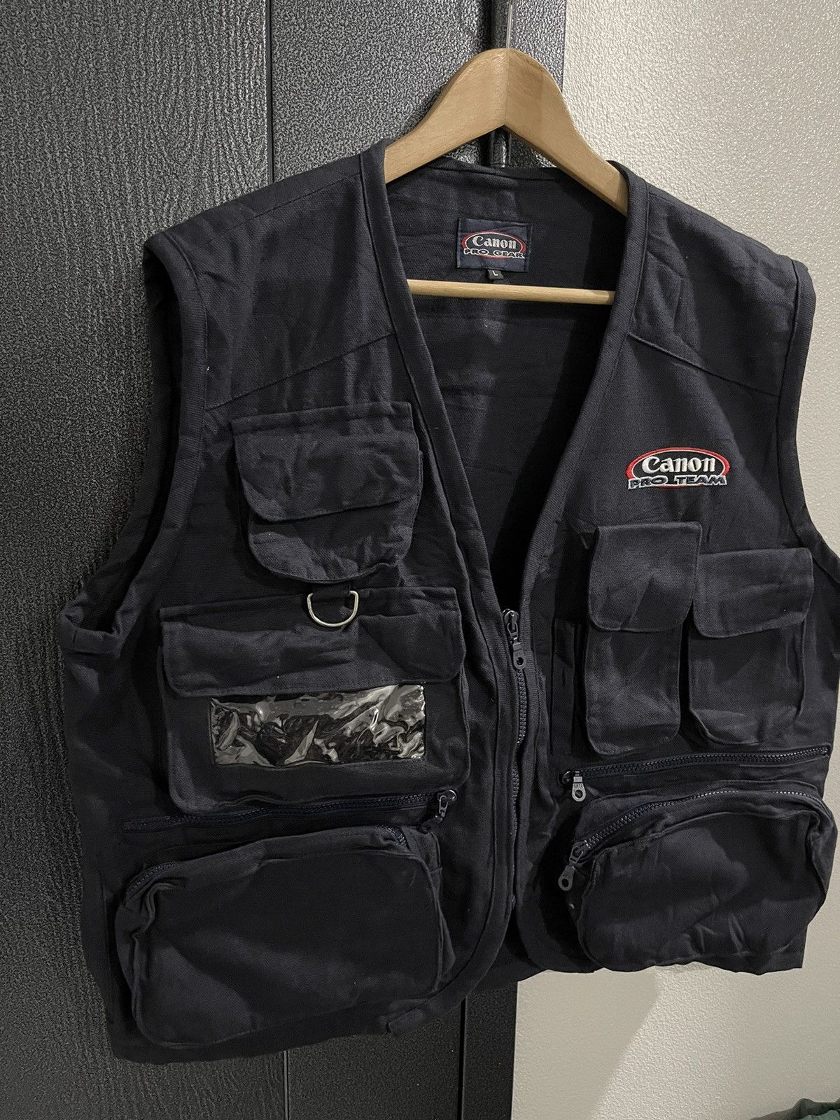 Canon 📌Binding Offer📌Vintage Canon ProTeam Photographer Vest Size US XL / EU 56 / 4 - 2 Thumbnail