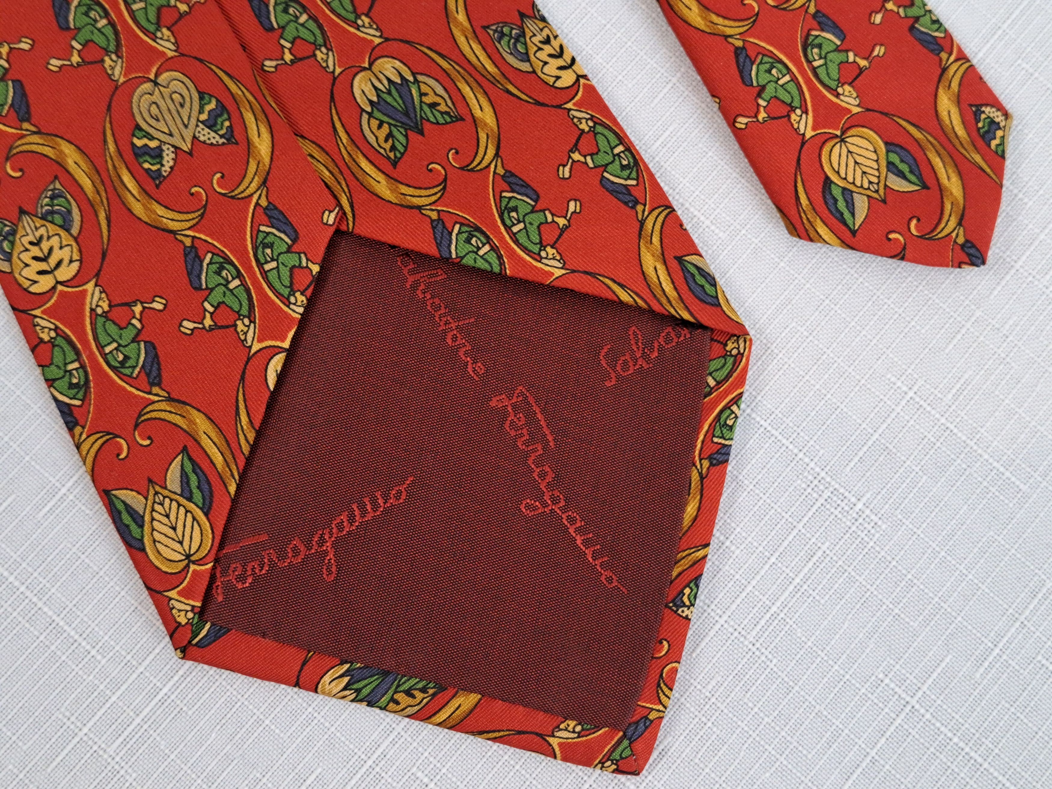 Salvatore Ferragamo Salvatore Ferragamo silk tie. Size ONE SIZE - 9 Thumbnail