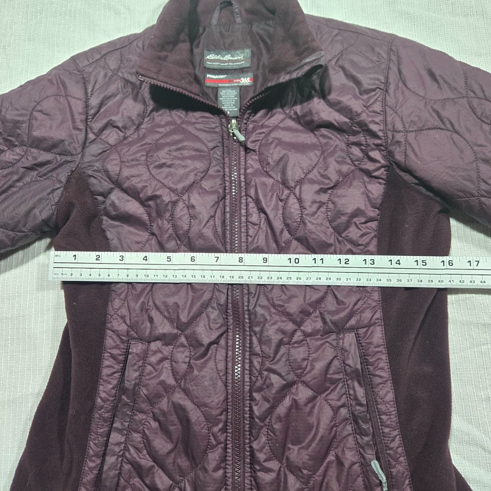 Eddie Bauer Eddie Bauer Primaloft 365 Jacket Coat Full Zip Burgundy Pockets Womens Small Size S / US 4 / IT 40 - 5 Thumbnail
