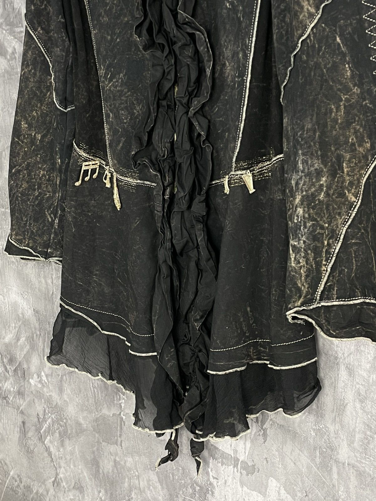 If Six Was Nine × Japanese Brand × Vintage Vintage Avant Garde IfSixWasNine Style Y2K Faded Dress Size M / US 6-8 / IT 42-44 - 8 Thumbnail