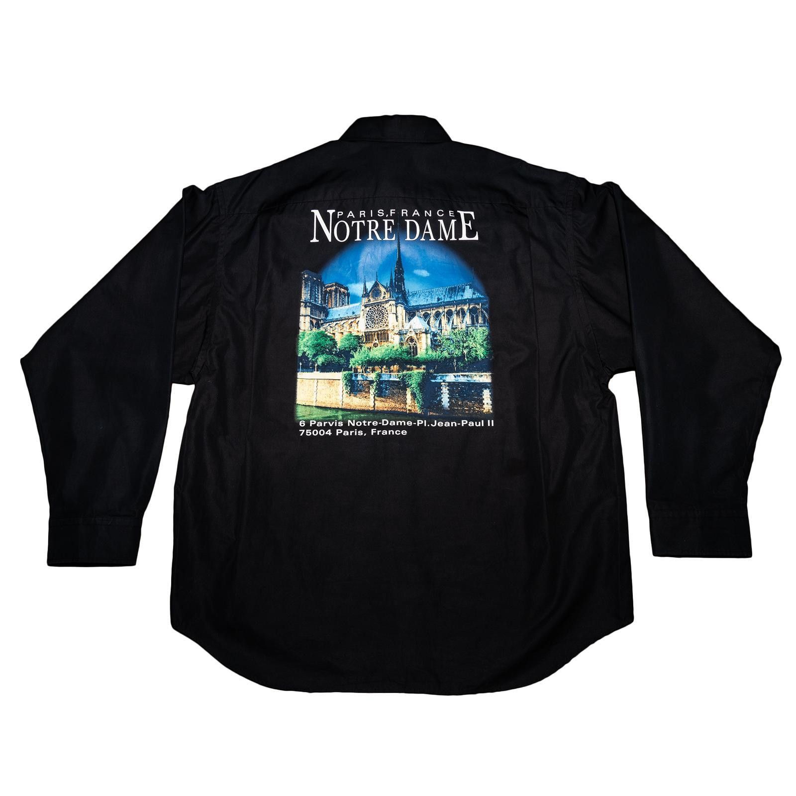 Balenciaga Balenciaga FW2021 Sacre Coeur Church Shirt Size US M / EU 48-50 / 2 - 2 Thumbnail
