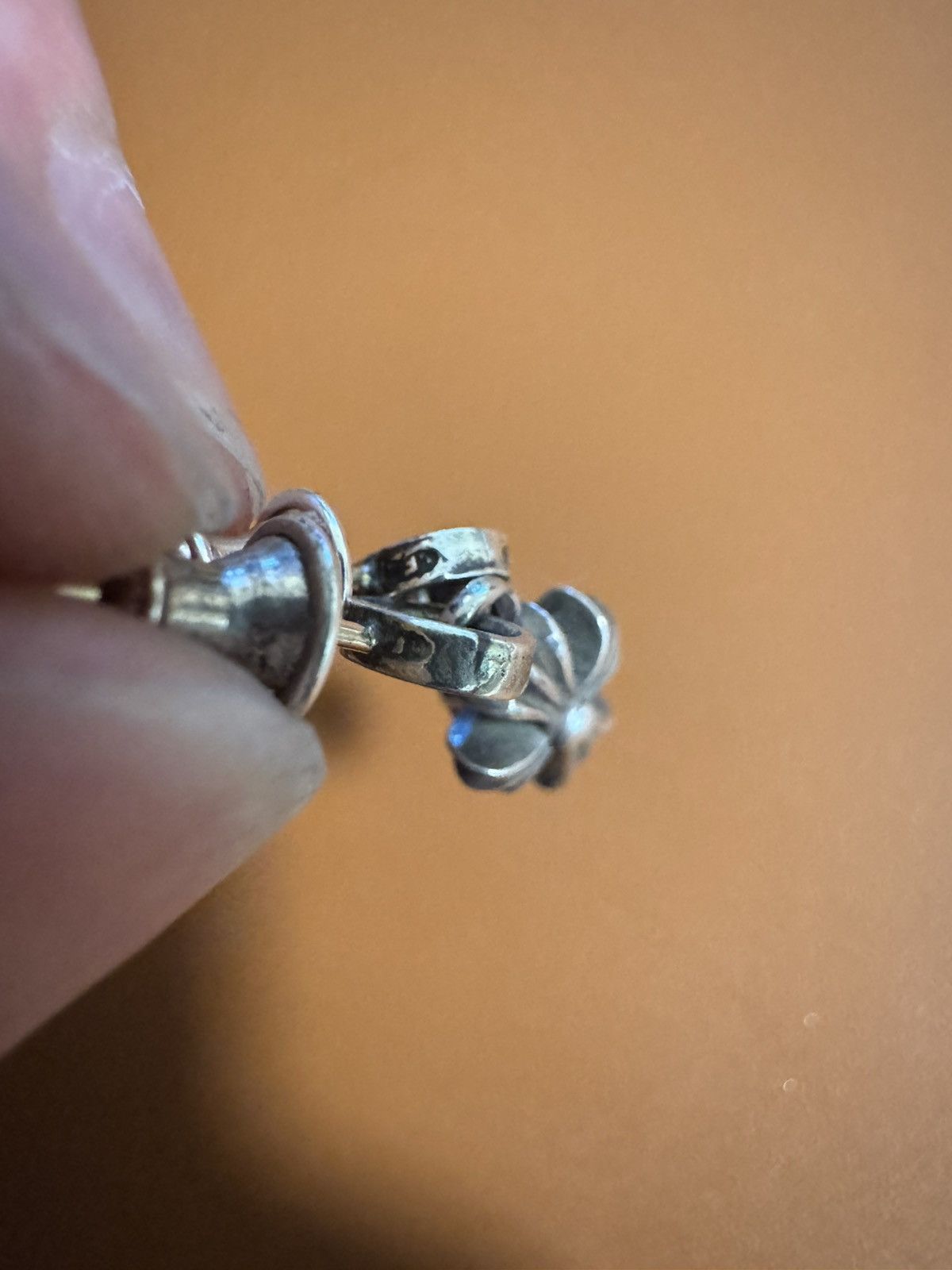 Chrome Hearts Chrome Hearts Baby Fat Earrings (PAIR) Size ONE SIZE - 5 Thumbnail