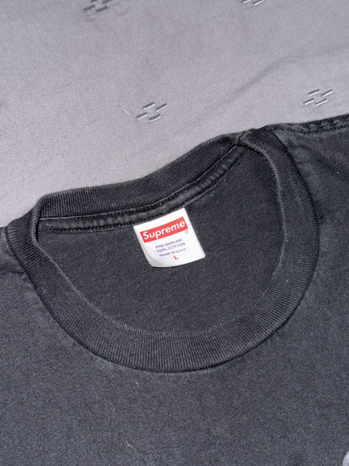 Supreme Supreme Children Tee Black Size US L / EU 52-54 / 3 - 3 Thumbnail