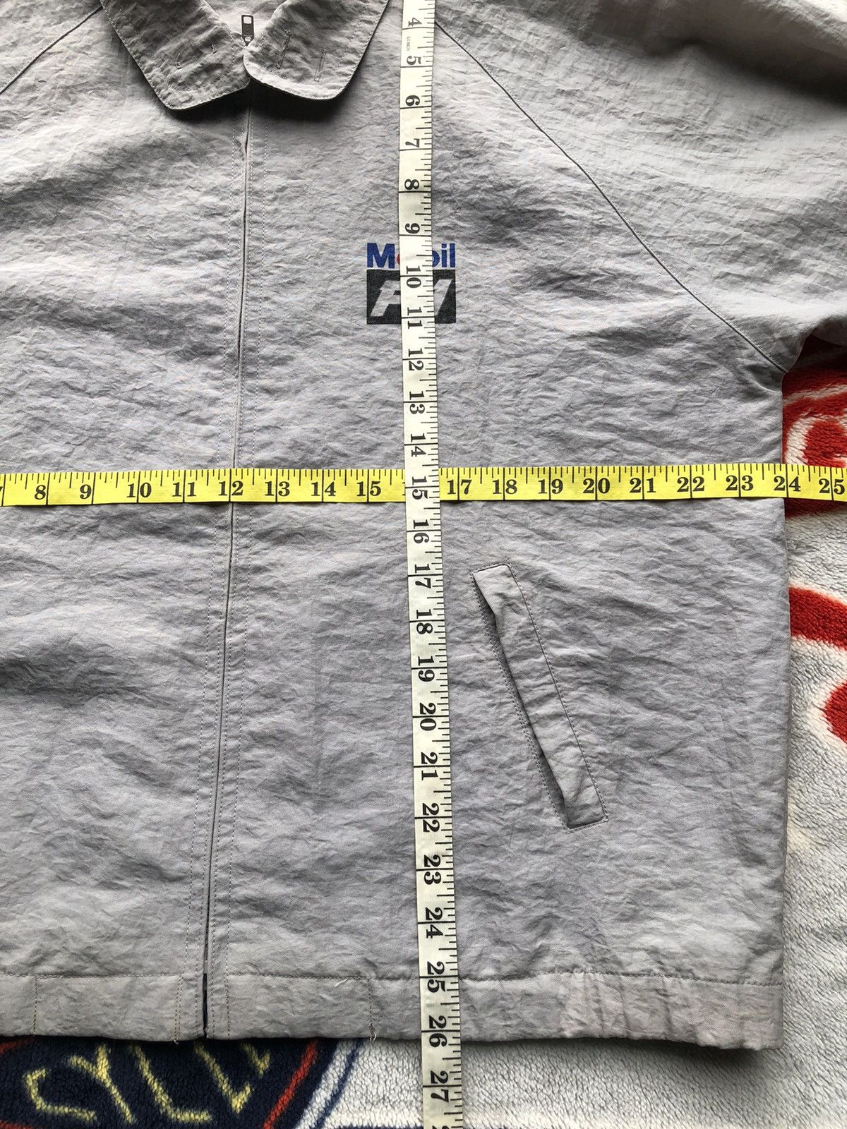 Formula 1 × Japanese Brand × Vintage Vintage Racing Mobil F-1 Light Jacket Size US L / EU 52-54 / 3 - 9 Thumbnail