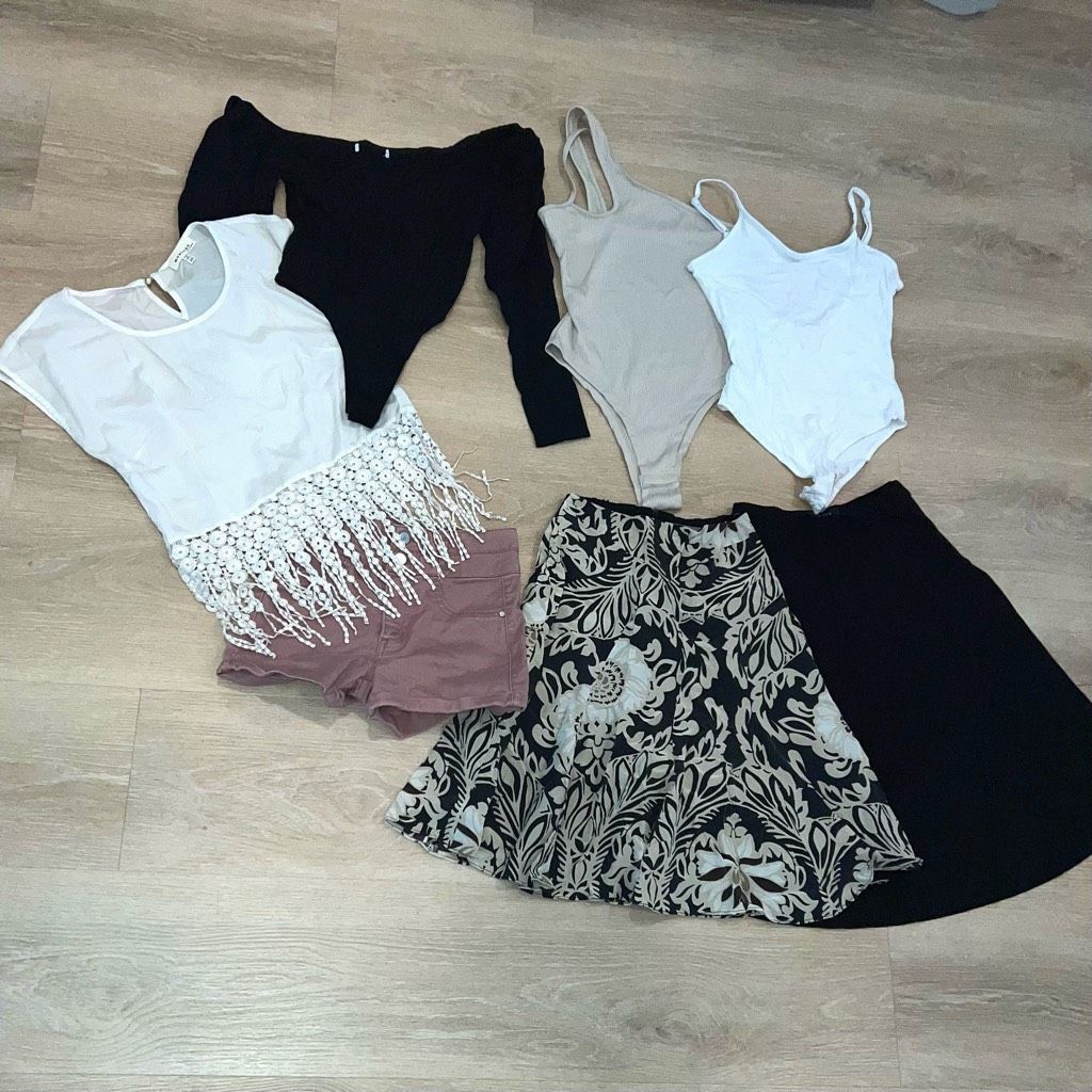 Ann Taylor 7 Pc. Bundle, SHEIN, love Fire, Ann Taylor, Talbots, Monteau Women’s XS Size 25" / US 0 / IT 36 - 8 Thumbnail