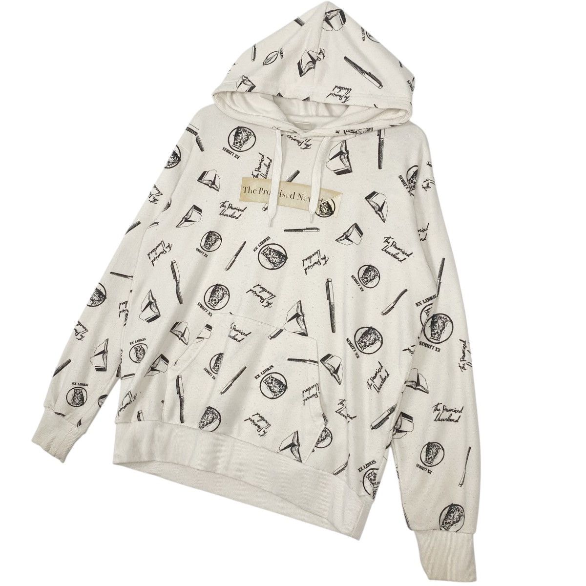Other Vintage The Promise Neverland Hoodie Sweater Big Logo White Size US M / EU 48-50 / 2 - 2 Thumbnail