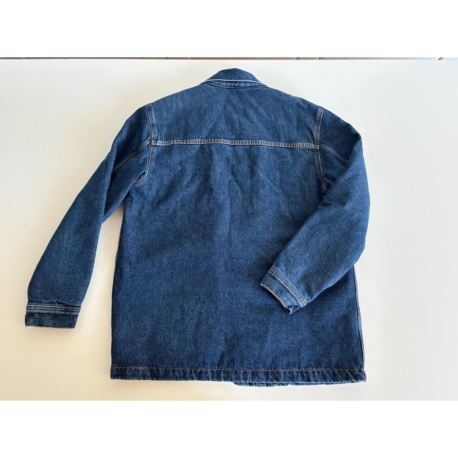 Levi's × Levi's Made & Crafted × Levi's Vintage Clothing Levi’s Made & Crafted Sherpa Lined Long Denim Coat Size US XS / EU 42 / 0 - 5 Thumbnail