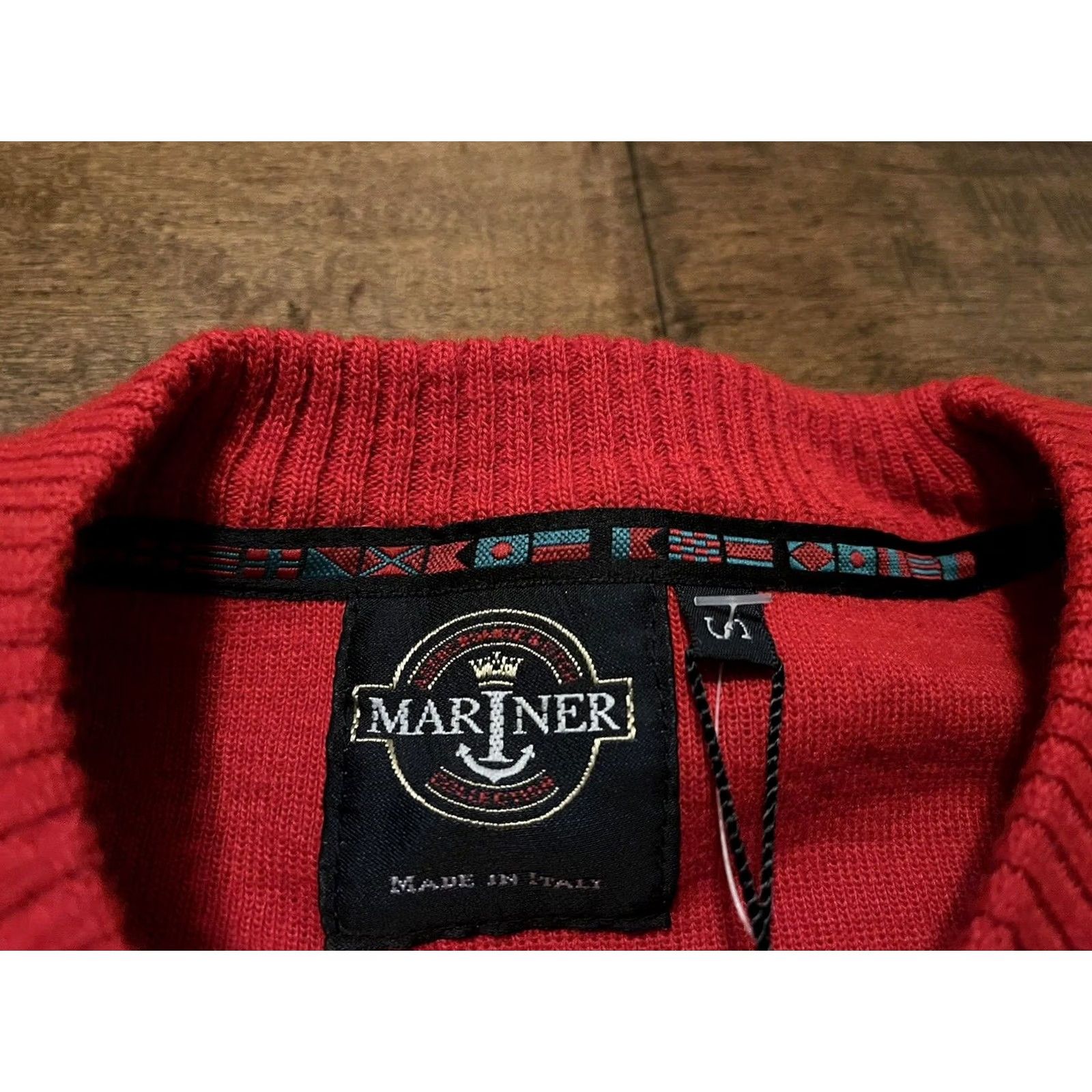 Abercrombie & Fitch VINTAGE Abercrombie & Fitch Mariner Collection Sweater New Red Italy S Men's Size US S / EU 44-46 / 1 - 4 Thumbnail