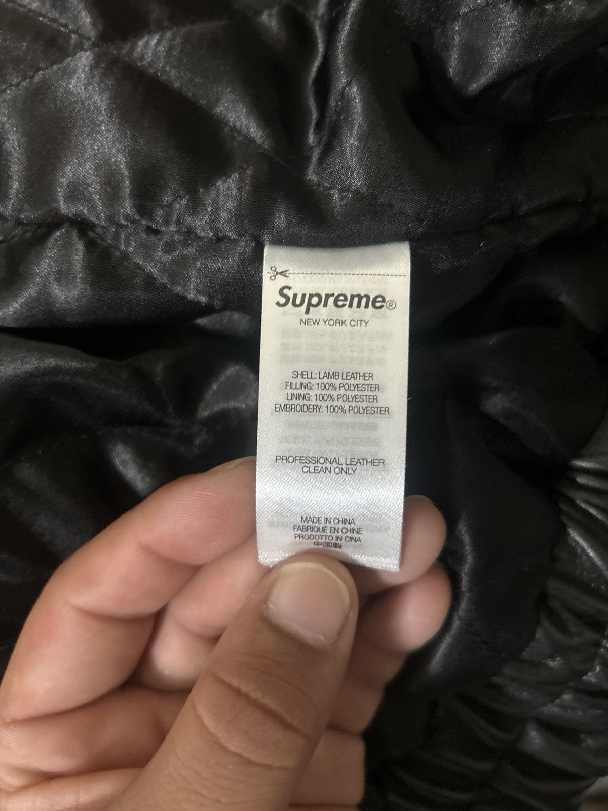 Supreme Supreme Gun Leather Jacket Size US S / EU 44-46 / 1 - 12 Thumbnail