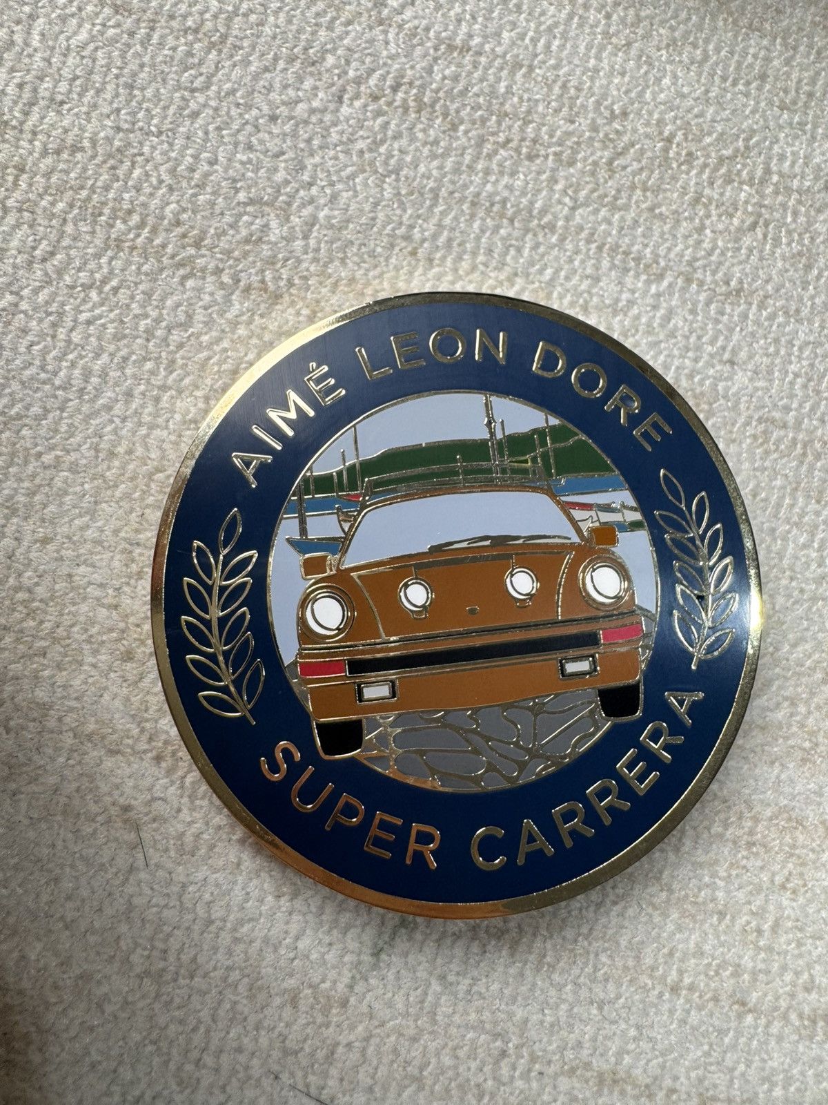 Aime Leon Dore × Porsche Design Super carrera grille badge Size ONE SIZE - 1 Thumbnail