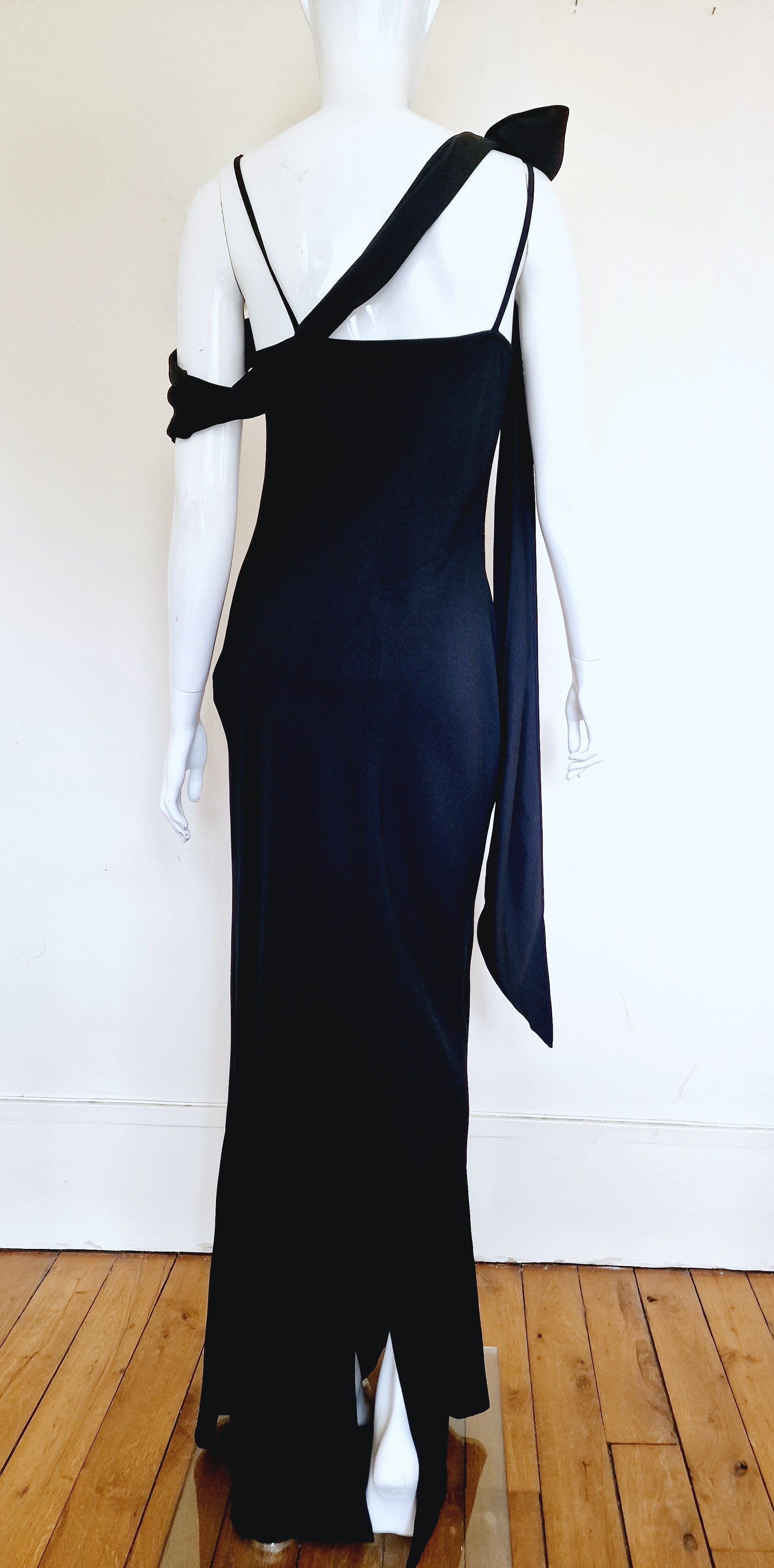 John Galliano John Galliano Runway 2016 FW Look Show 3 Black Dress Size M / US 6-8 / IT 42-44 - 9 Thumbnail