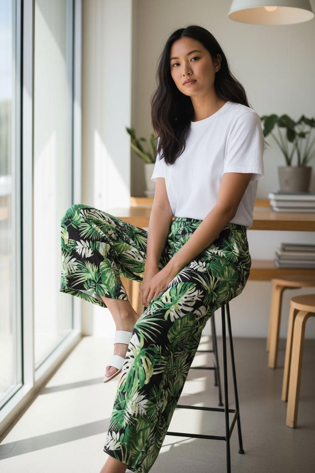 Other Philosophy Republic Clothing Women's Casual Wide-Leg Pants Size 32" / US 10 / IT 46 - 2 Thumbnail