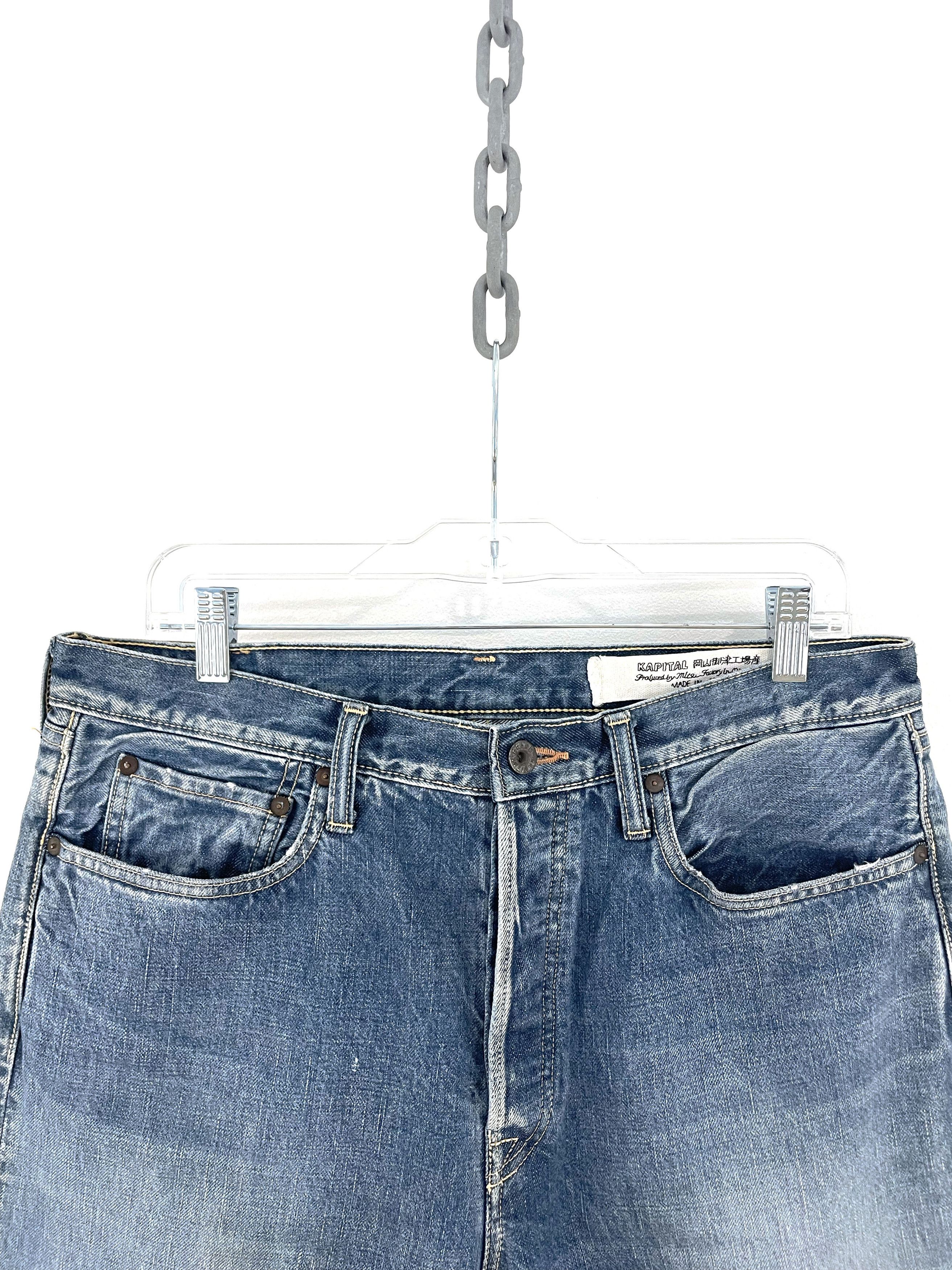 Kapital Stonewash Denim Size US 34 / EU 50 - 3 Thumbnail