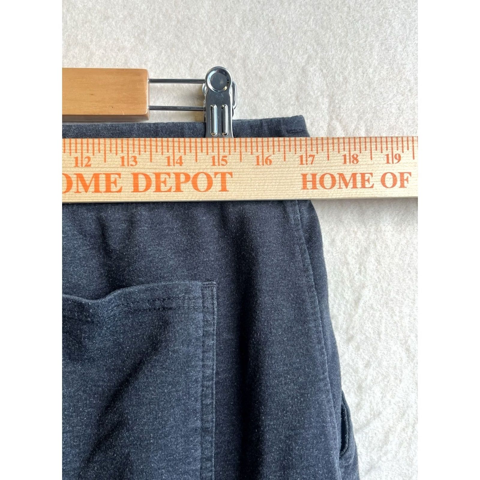 Weatherproof Weatherproof Sweatpants Mens Large Grey Fleece Tapered Joggers Size US 33 - 3 Thumbnail