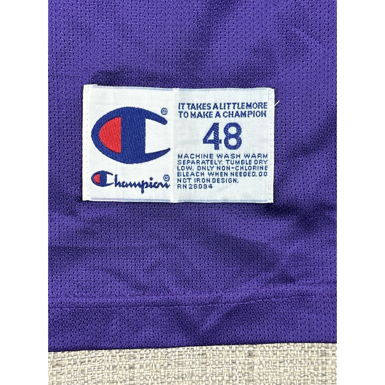 Champion Los Angeles Lakers Jersey 48 NBA Van Exel Champion 90s Clean Size US XL / EU 56 / 4 - 6 Thumbnail