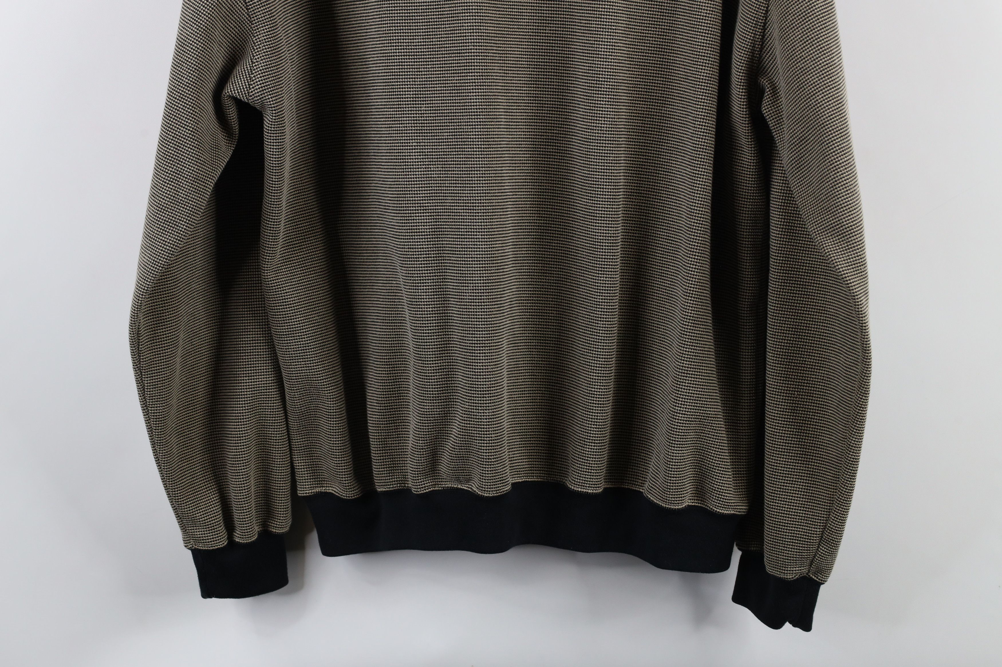 Vintage Vintage 90s Streetwear Knit Collared Pullover Sweatshirt Size US L / EU 52-54 / 3 - 9 Thumbnail