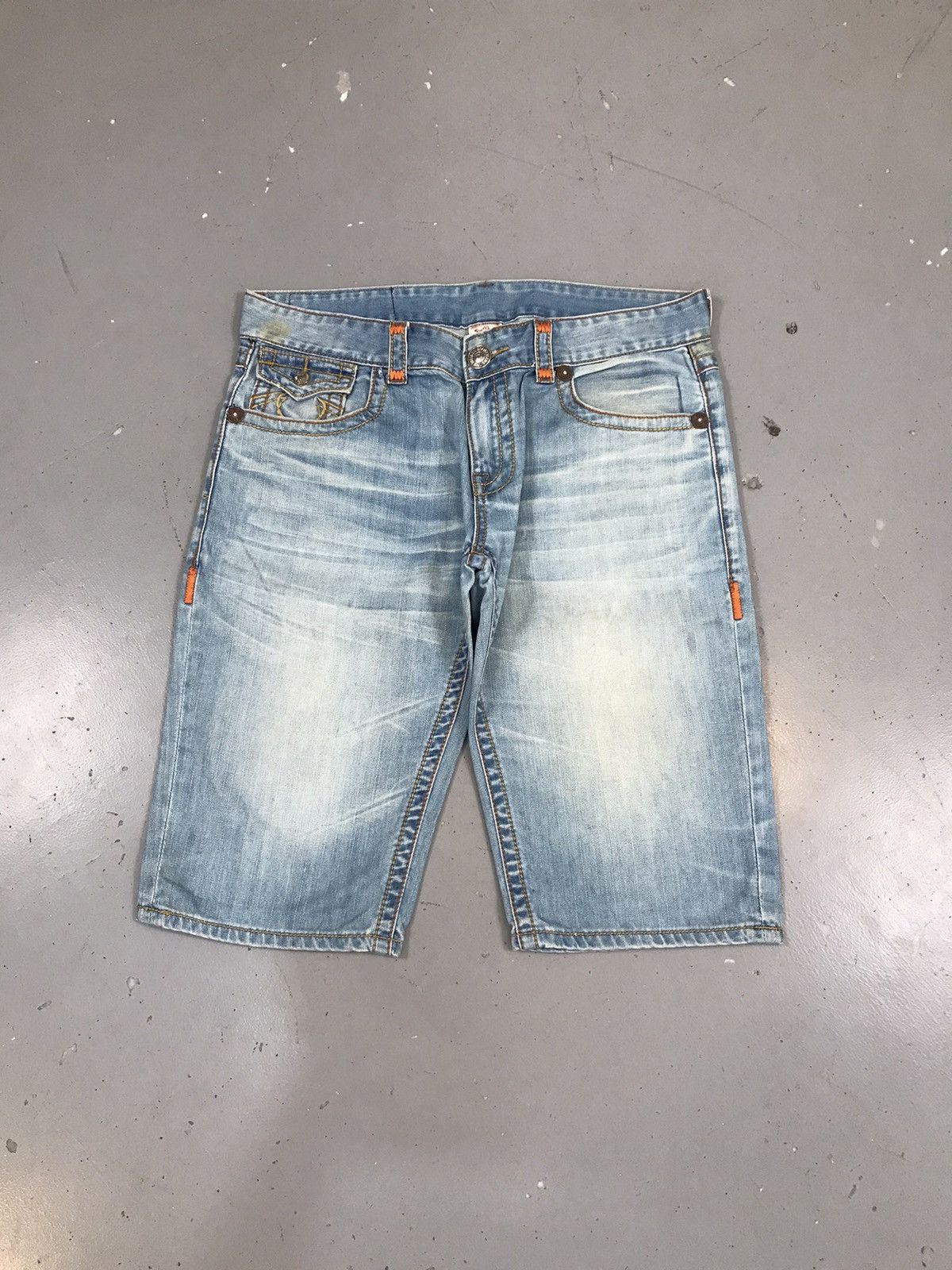True Religion × Vintage Vintage true religion Joey super T denim jort Size US 36 / EU 52 - 2 Thumbnail
