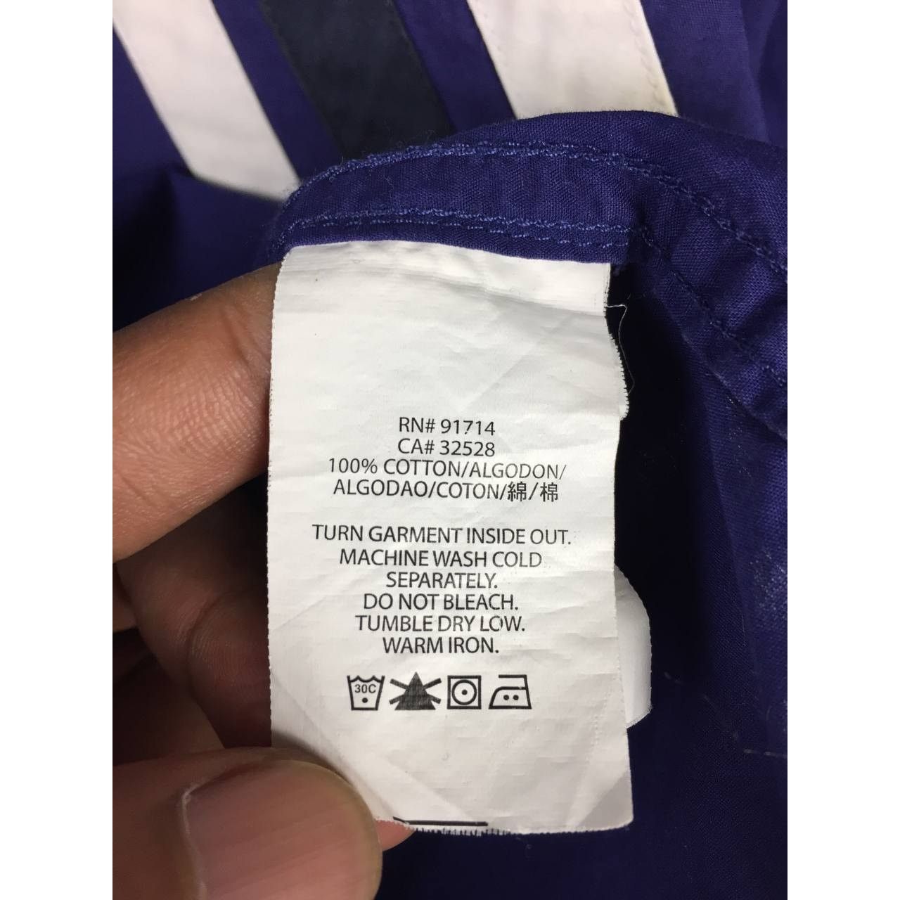 Armani Exchange Armani Exchange AX Bold Stripe Longsleeve Shirt Size L Size US L / EU 52-54 / 3 - 12 Thumbnail