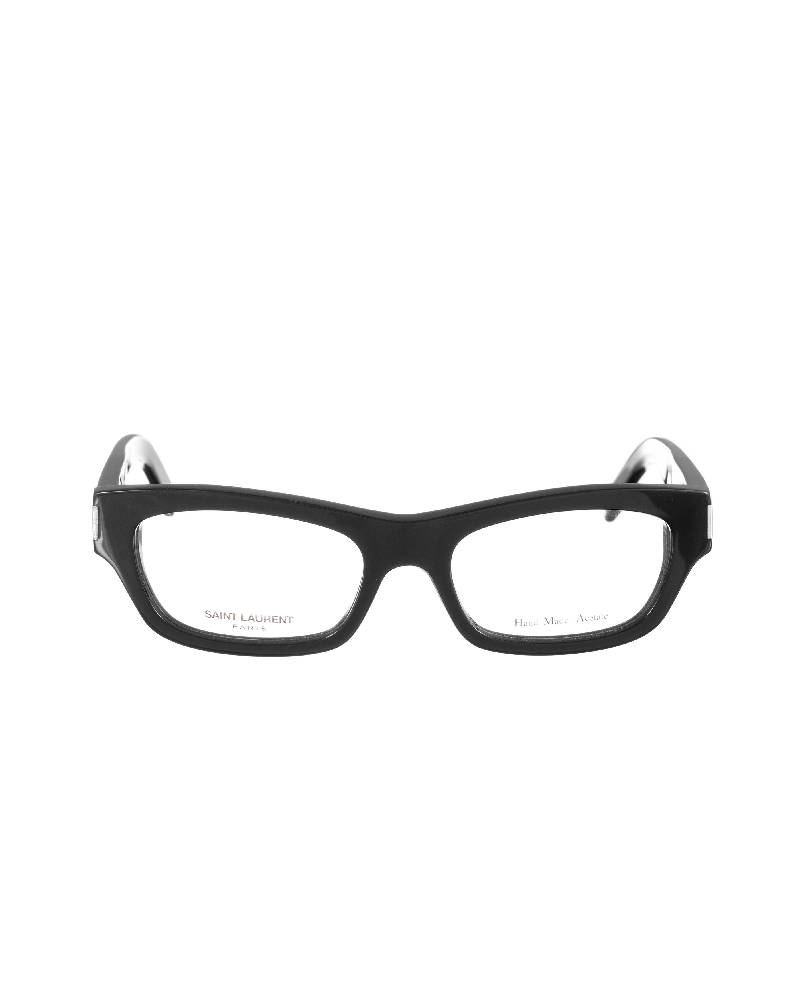 Saint Laurent 00s Bold Black Nerd Glasses