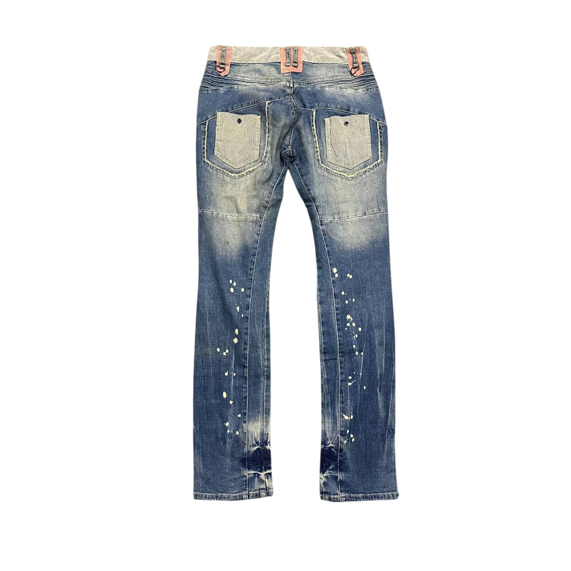 PPFM 2000s PPFM Eastern Rock Punk Denim Jeans Size US 32 / EU 48 - 2 Thumbnail