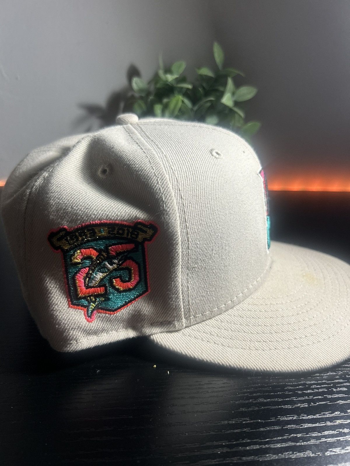 Hat Club × Vintage FLORIDA MARLINS FITTED HAT SIZE 5/8 Size ONE SIZE - 2 Thumbnail