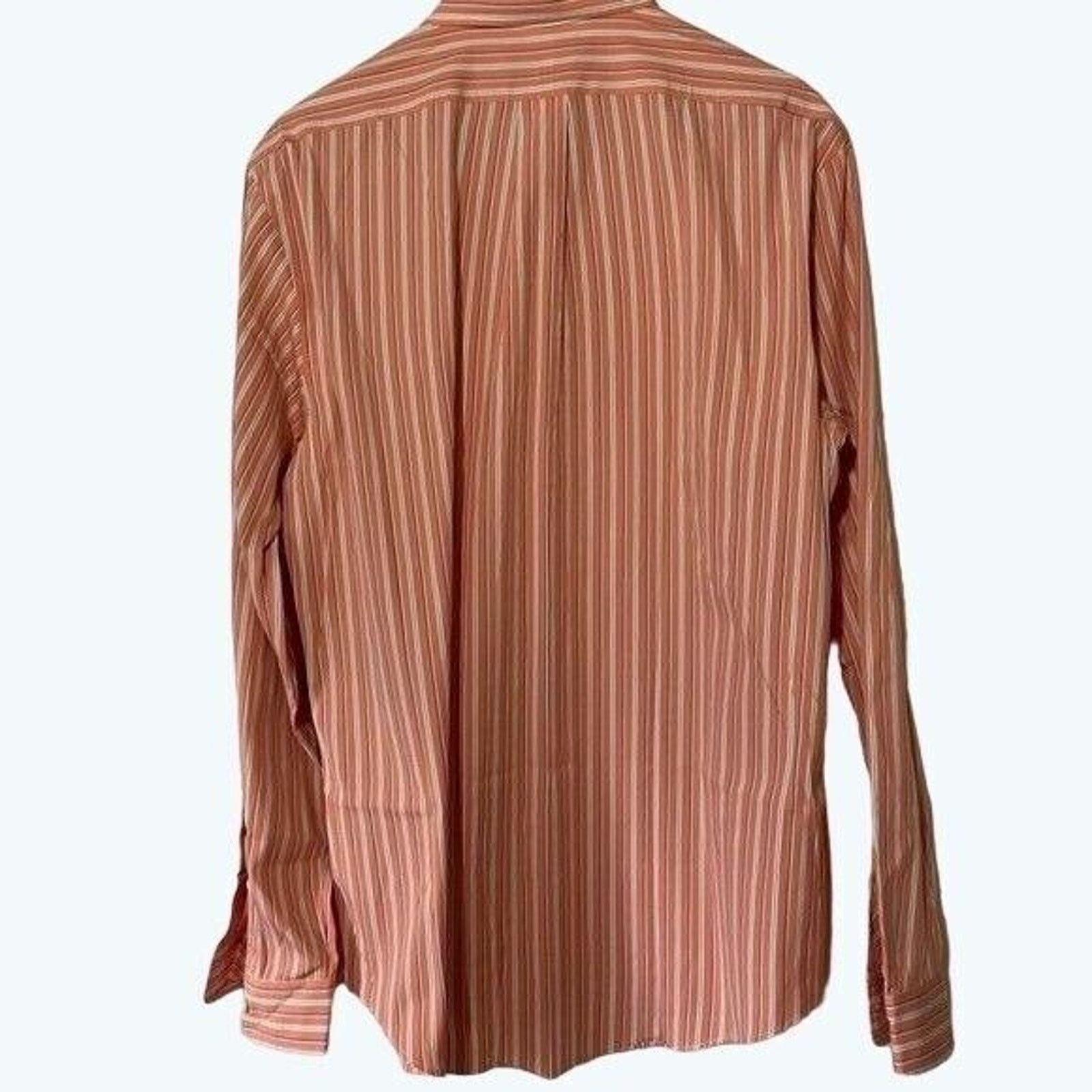 Ralph Lauren Ralph Lauren Mens Custom Fit Button Down Orange Large Size US L / EU 52-54 / 3 - 2 Thumbnail