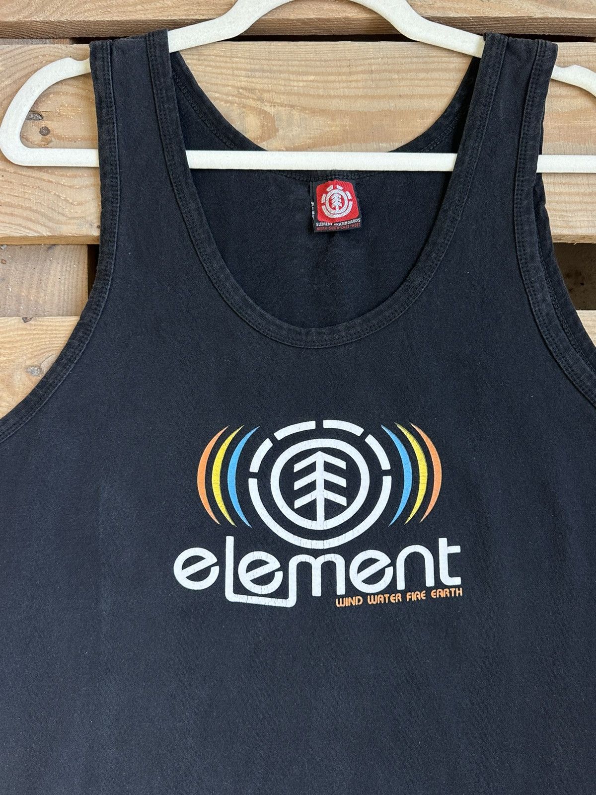 Element Vintage Element Skateboards Printed Black Top Size US L / EU 52-54 / 3 - 4 Thumbnail