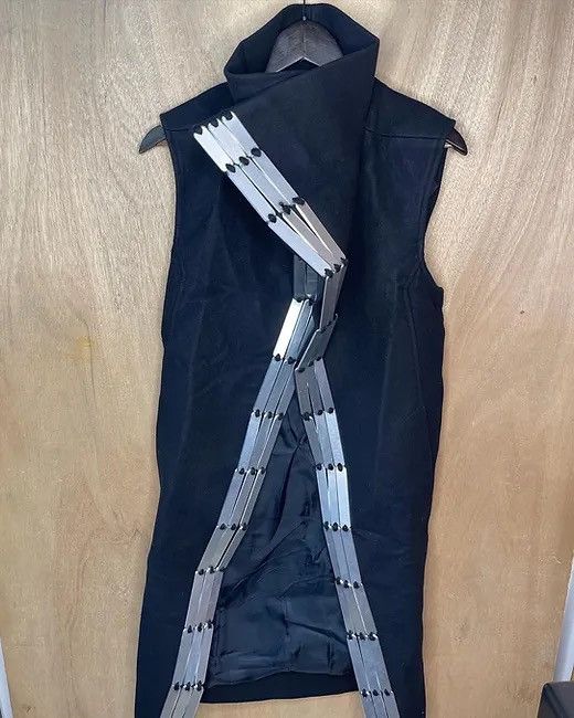 Rick Owens × Rick Owens Drkshdw FW11 Limo vest coat Size US M / EU 48-50 / 2 - 5 Thumbnail