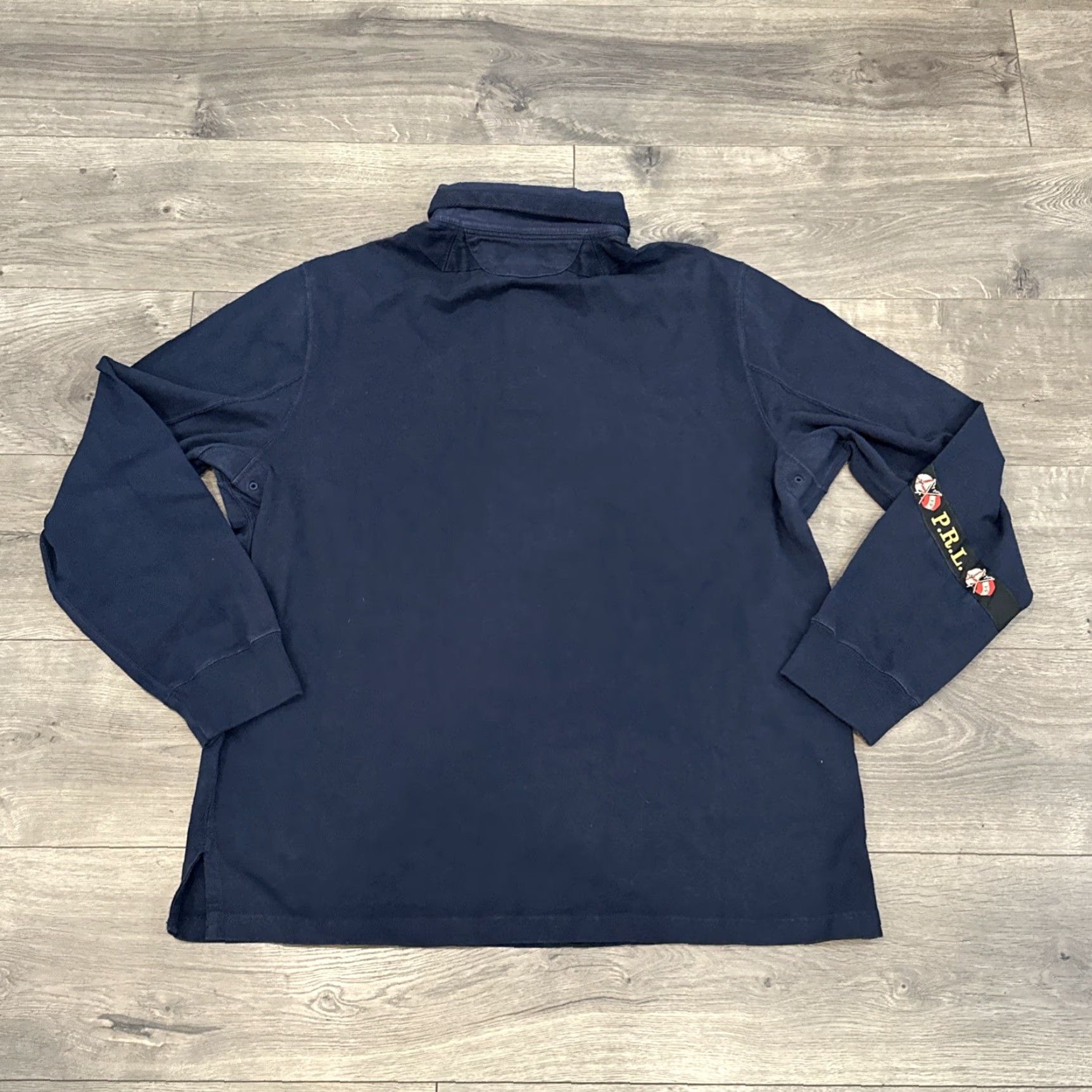 Polo Ralph Lauren Polo Ralph Lauren Nautical Smock Rugby Shirt, Blue, Mens XL Size US L / EU 52-54 / 3 - 4 Thumbnail