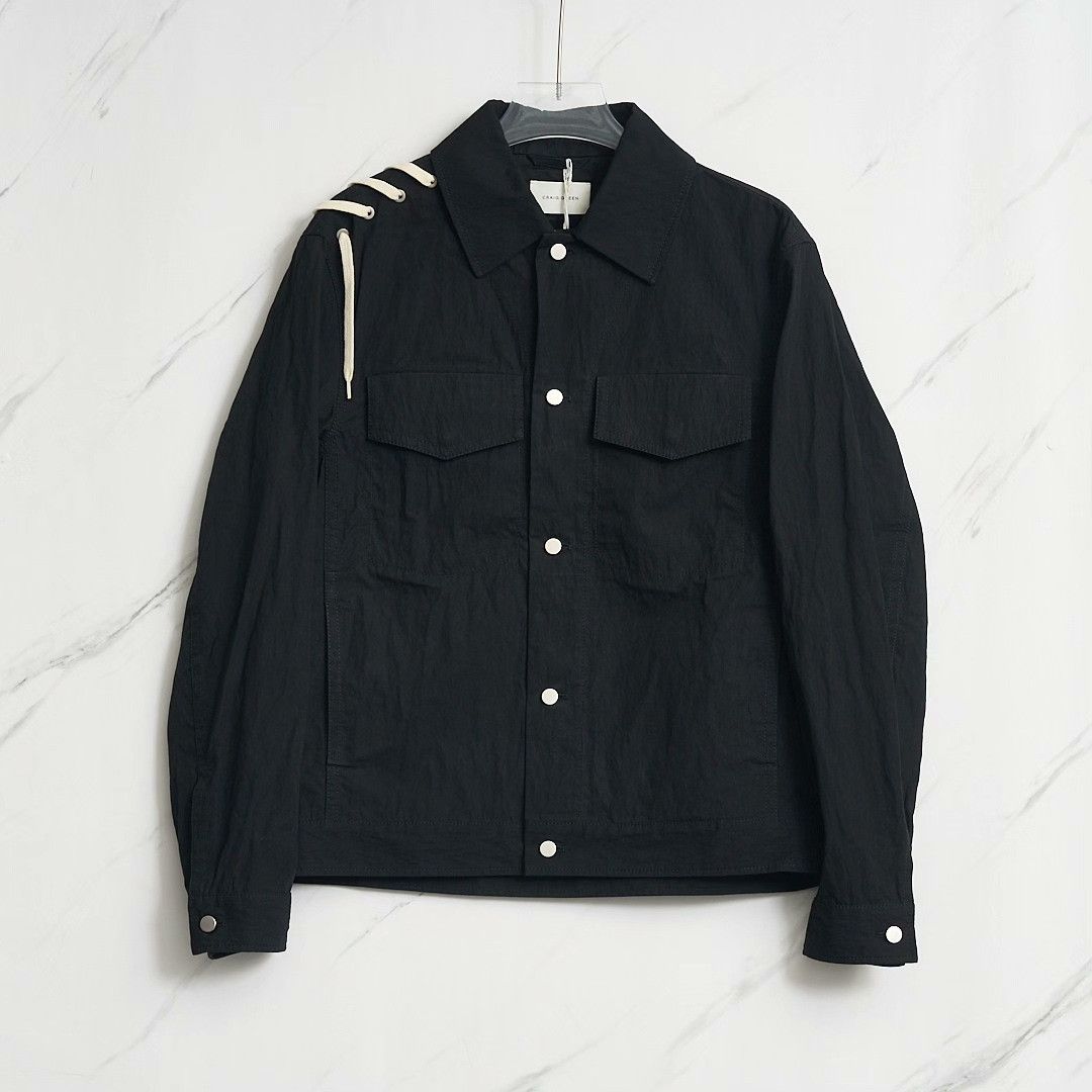 Other Cornerstone Men's Lace-up Design Jacket Size US M / EU 48-50 / 2 - 1 Thumbnail