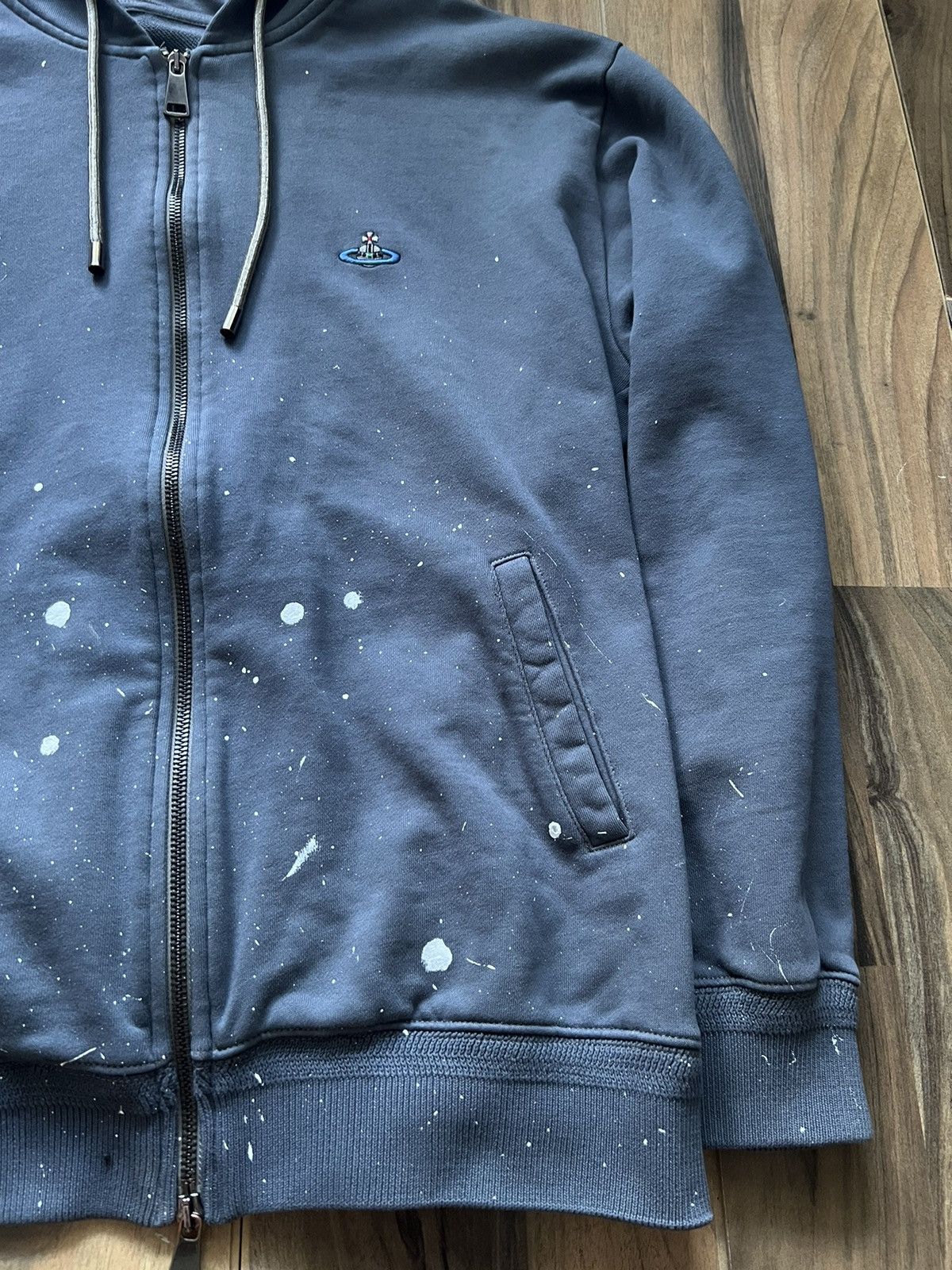 Vivienne Westwood Vivienne Westwood Custom Hoodie Zip Sweatshirt Size US L / EU 52-54 / 3 - 6 Thumbnail