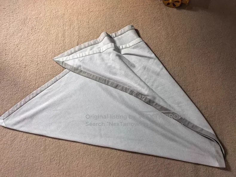 Loro Piana Loro Piana Lady Cashmere Suede Triangle Shawl Size ONE SIZE - 4 Thumbnail