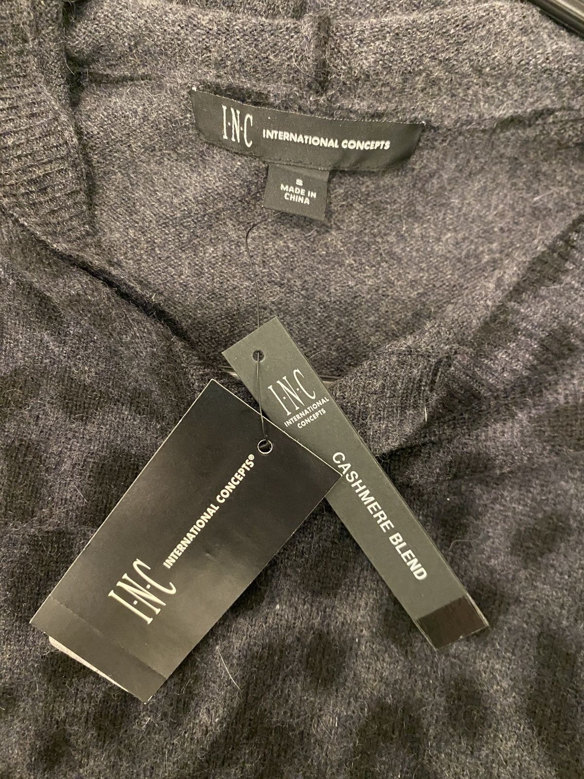 I.N.C International Concepts I.N.C. Cashmere Leopard Print Hoodie Size US S / EU 44-46 / 1 - 3 Thumbnail