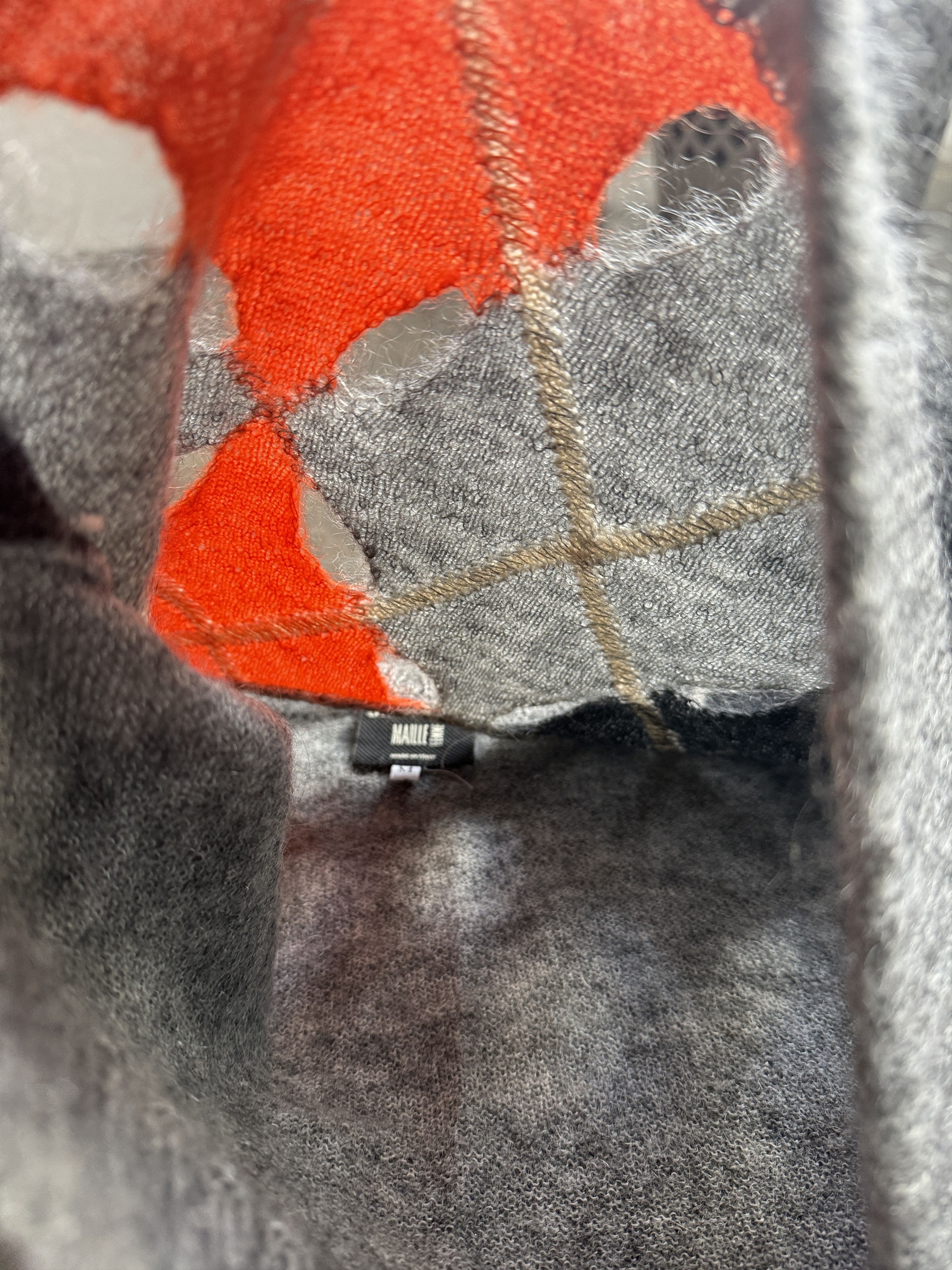 Jean Paul Gaultier Insane Vintage Cropped Wool Cutout Sweater RARE Size M / US 6-8 / IT 42-44 - 6 Thumbnail