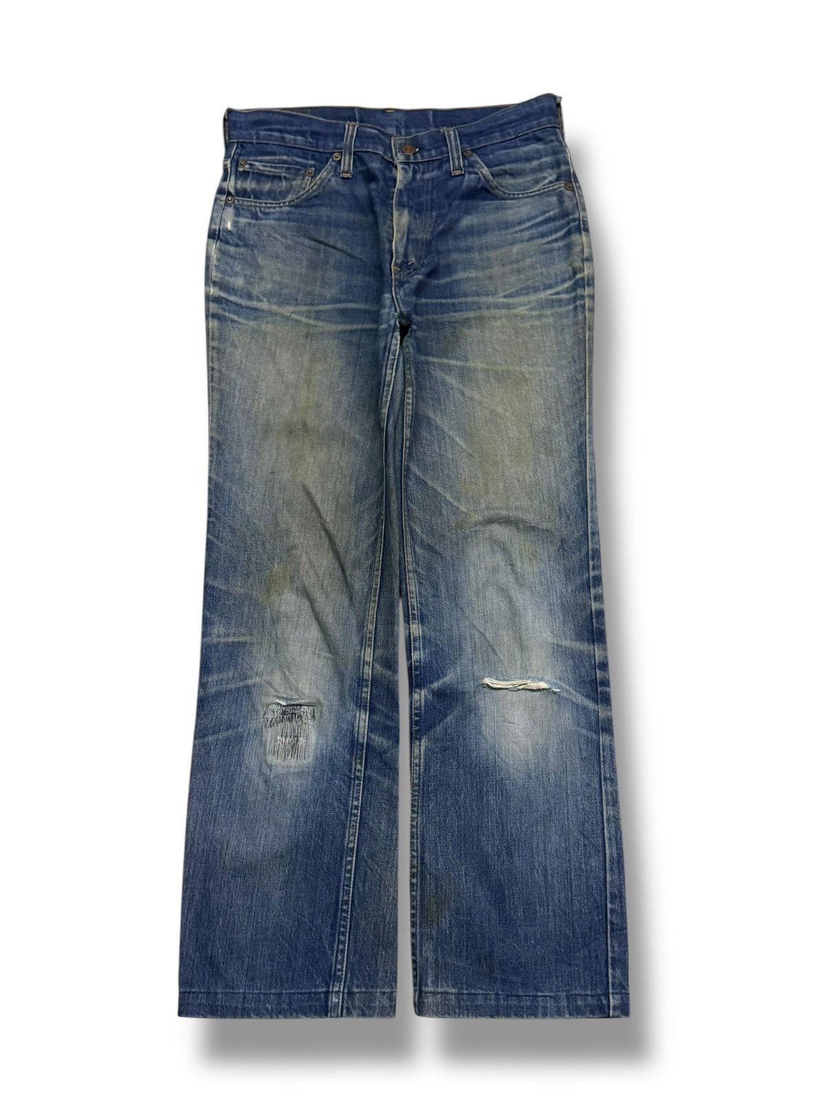 Levi's Vintage 80s Levi’s 517 Made in USA Talon 42 Zipper | W31 Size US 31 - 2 Thumbnail
