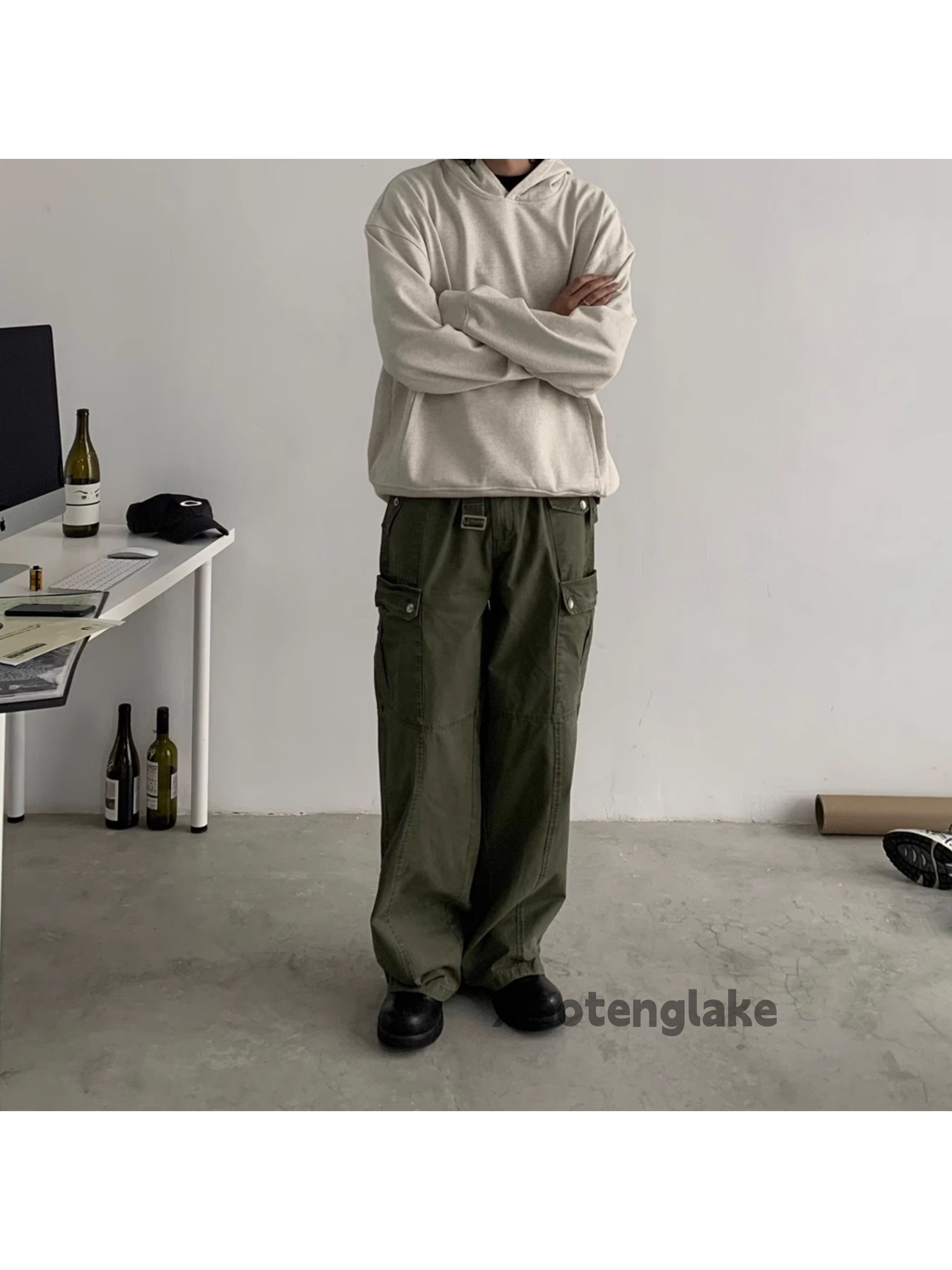 Designer × Japanese Brand × Vintage utility military outdoor loose baggy cargo pants Size US 32 / EU 48 - 5 Thumbnail