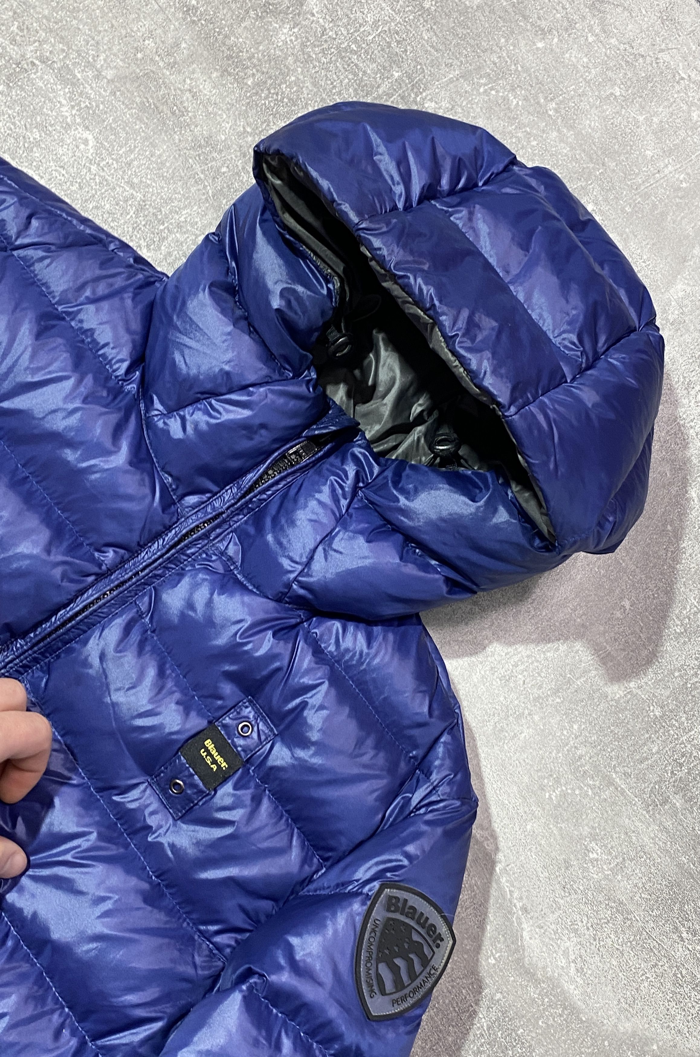 Vintage Blauer USA Womens Down Jacket Size S / US 4 / IT 40 - 3 Thumbnail
