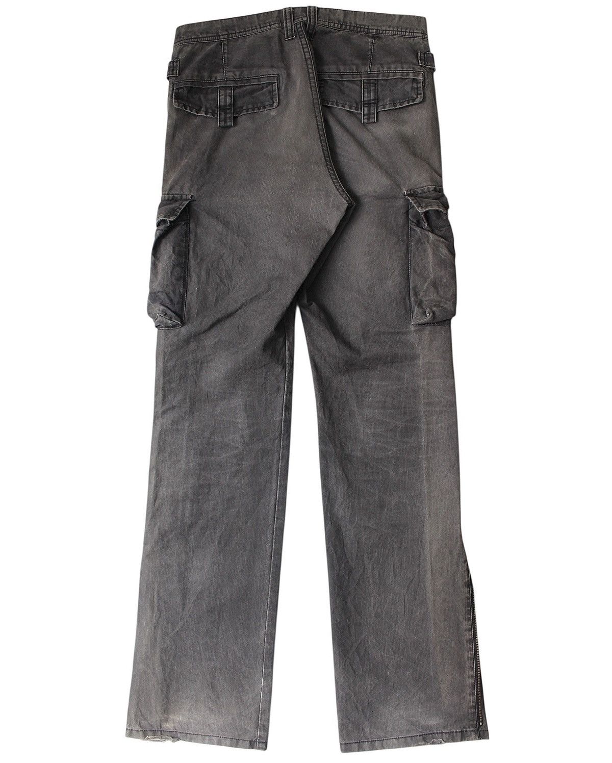 Japanese Brand × Vintage 2000S DIFFERENCE RUPERT WASHED EDGE ZIP CARGOS Size US 30 / EU 46 - 2 Thumbnail