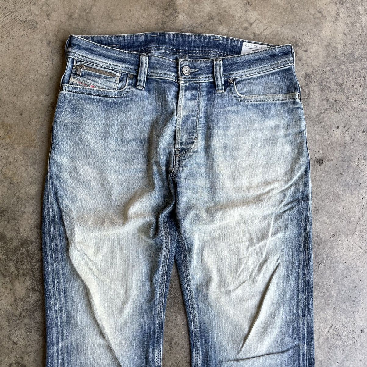 Diesel 🔥Vintage Diesel Stoned Washed RAYA Distress Denim Jeans Size US 34 / EU 50 - 2 Thumbnail