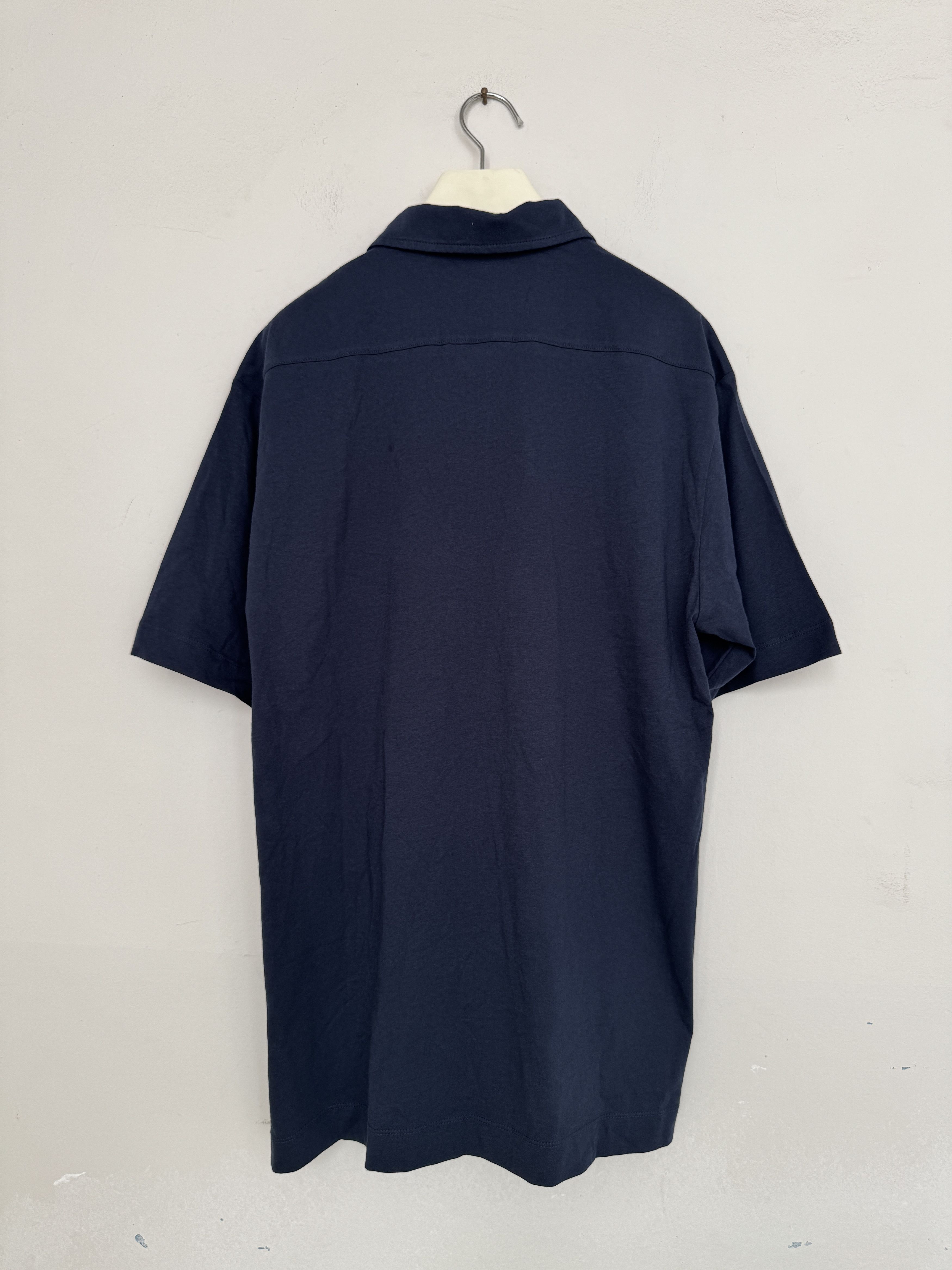 Dries Van Noten Dries Van Noten Cotton jersey polo shirt Size US XL / EU 56 / 4 - 2 Thumbnail