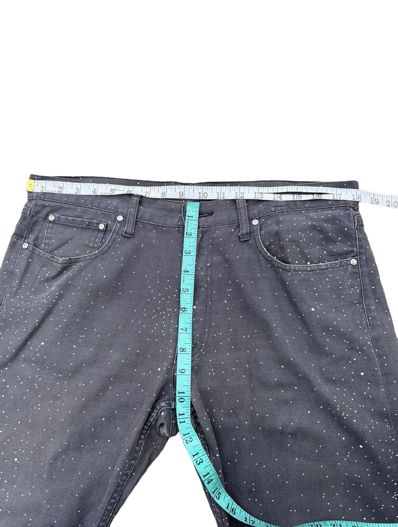 Billionaire Boys Club Vintage BBC Sun Faded Grey Snowy Jeans Size US 34 / EU 50 - 3 Thumbnail